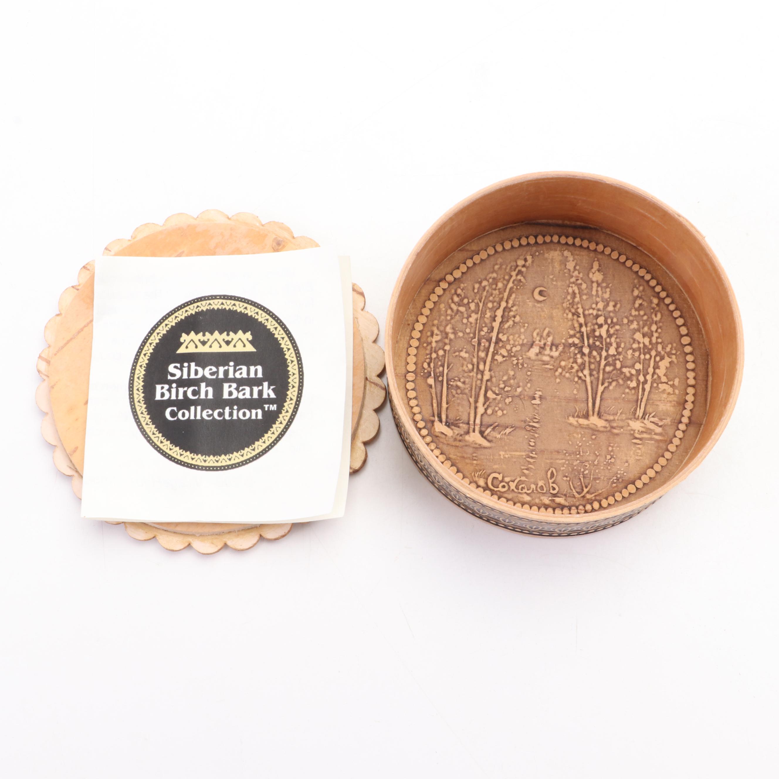 Birch, Clove, Metal and Other Wooden Handcrafted Trinket and Tea Boxes