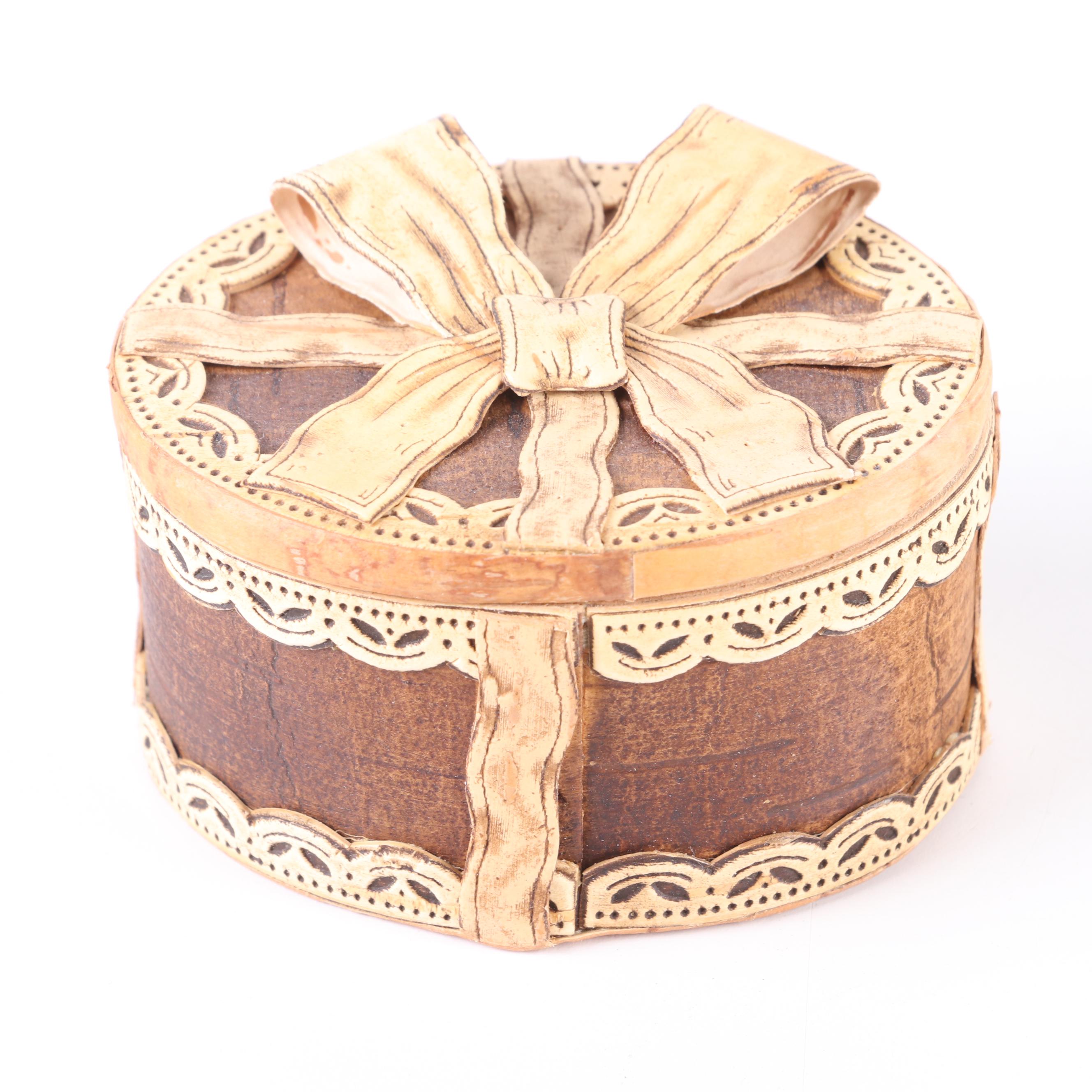 Birch, Clove, Metal and Other Wooden Handcrafted Trinket and Tea Boxes