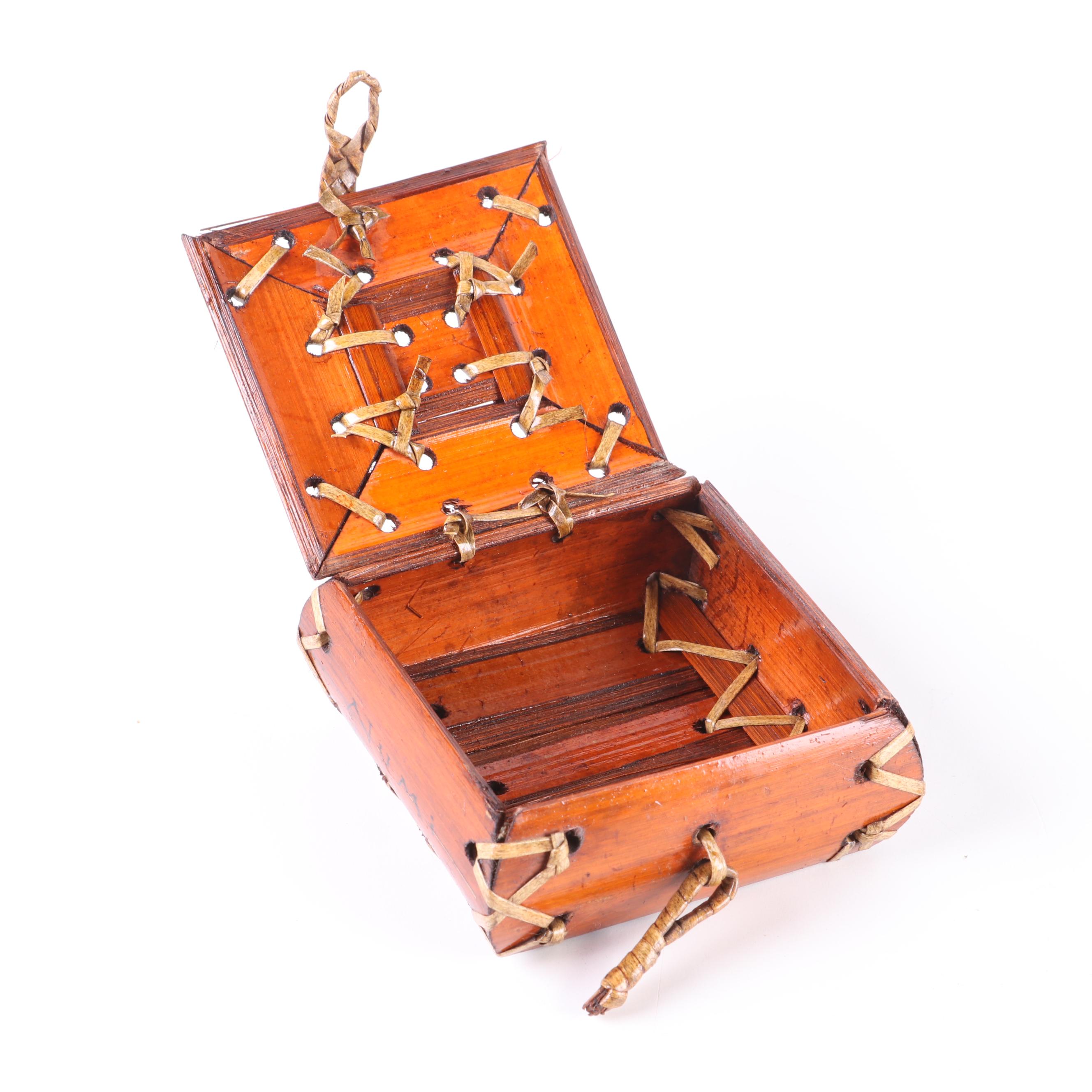 Birch, Clove, Metal and Other Wooden Handcrafted Trinket and Tea Boxes