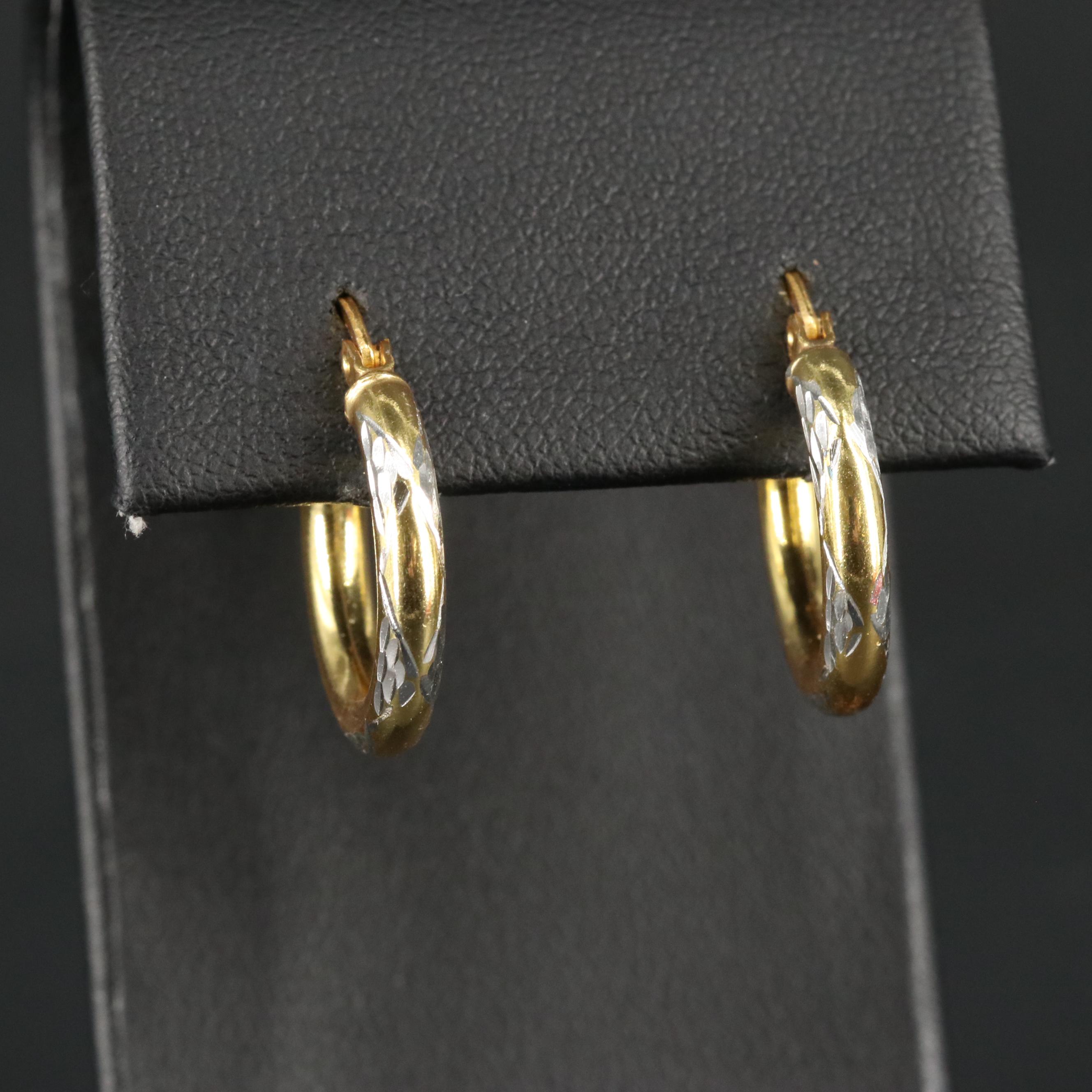 Sterling Silver Hoop Earrings