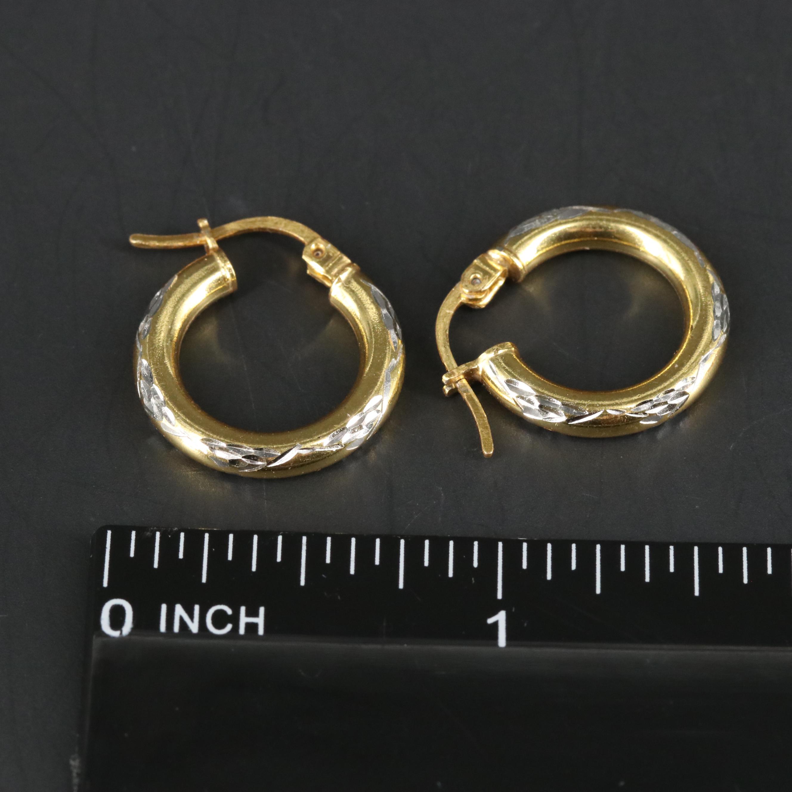 Sterling Silver Hoop Earrings