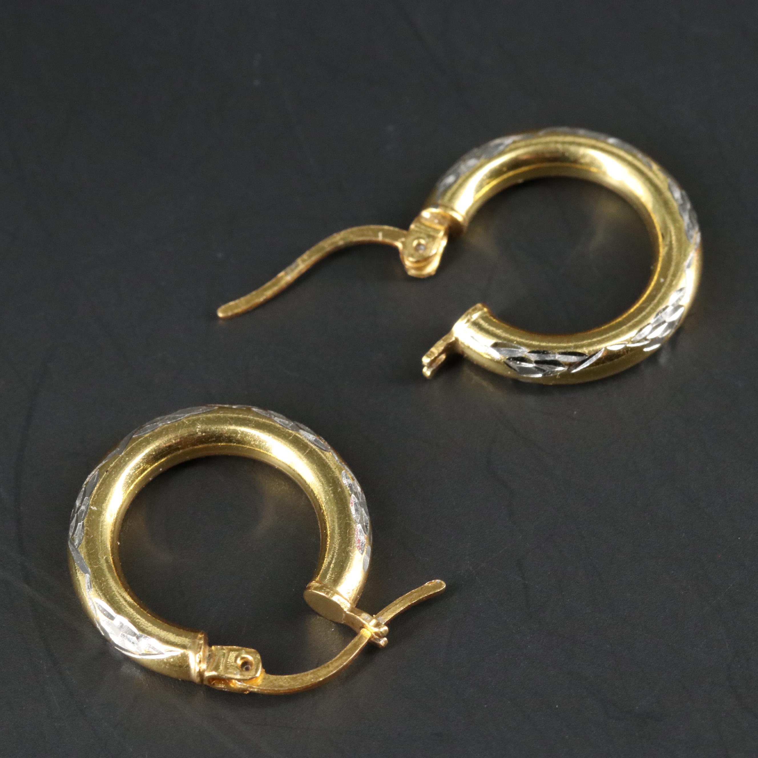 Sterling Silver Hoop Earrings