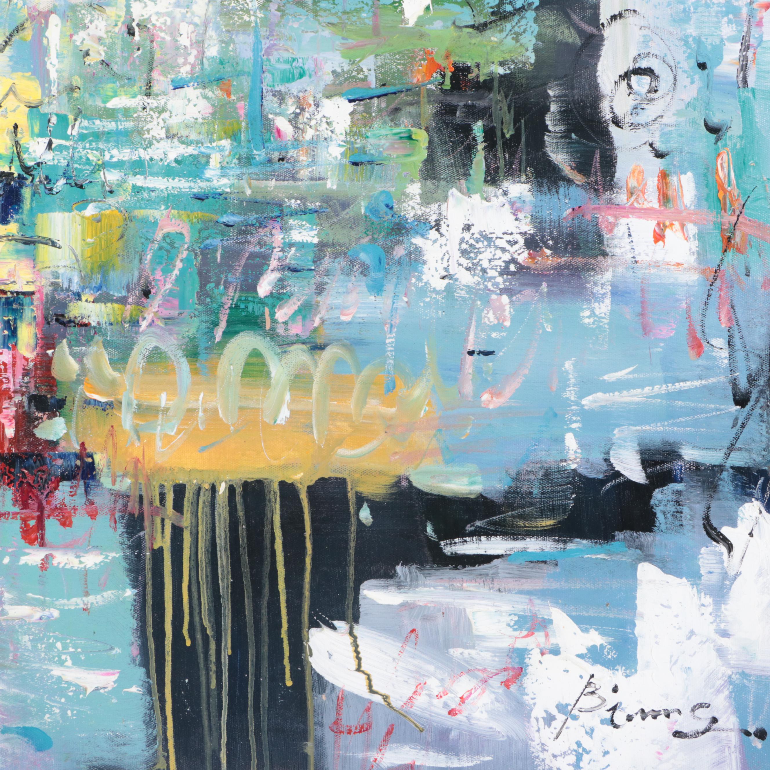 Bing Abstract Oil Painting