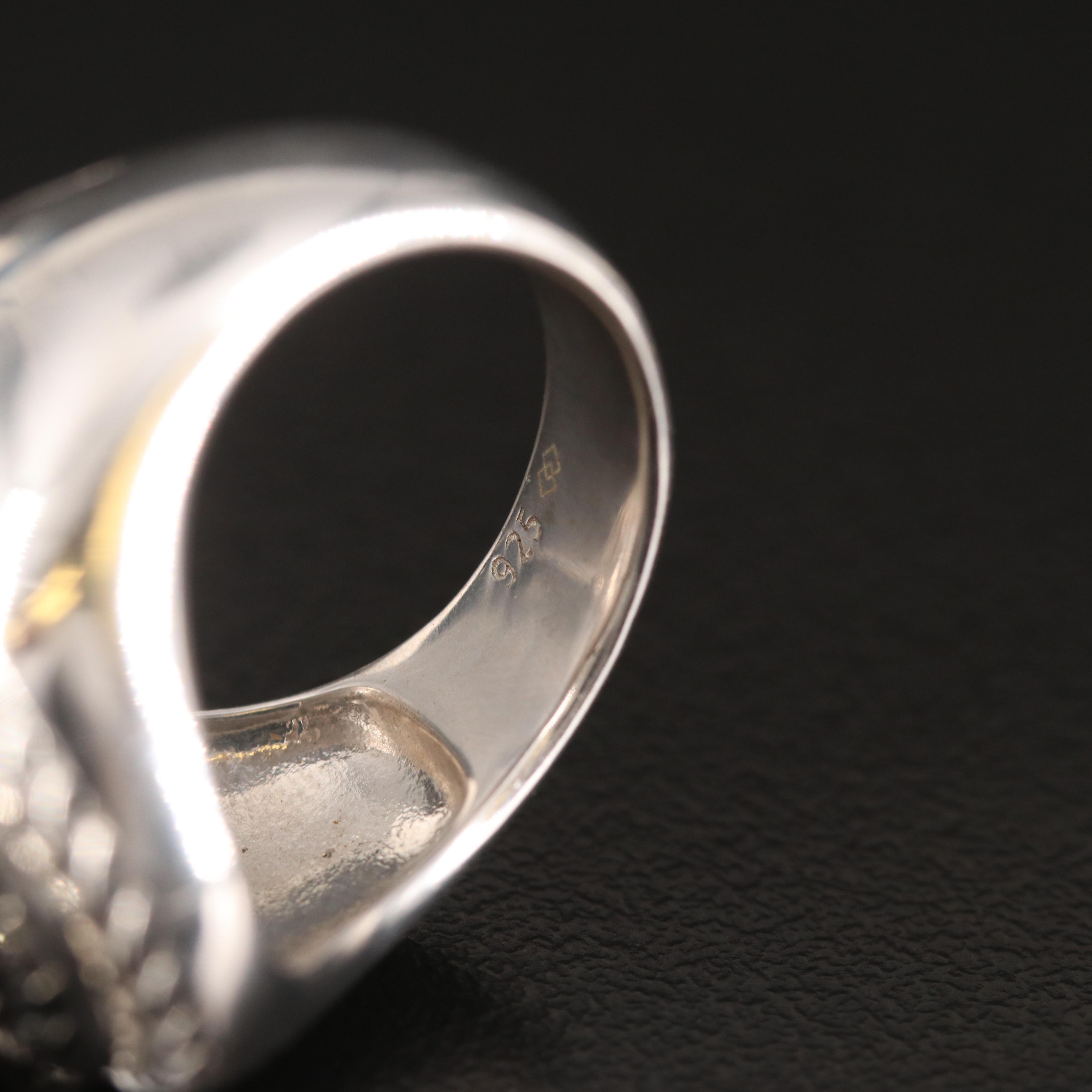 Sterling Diamond Oval and Heart Shaped Rings