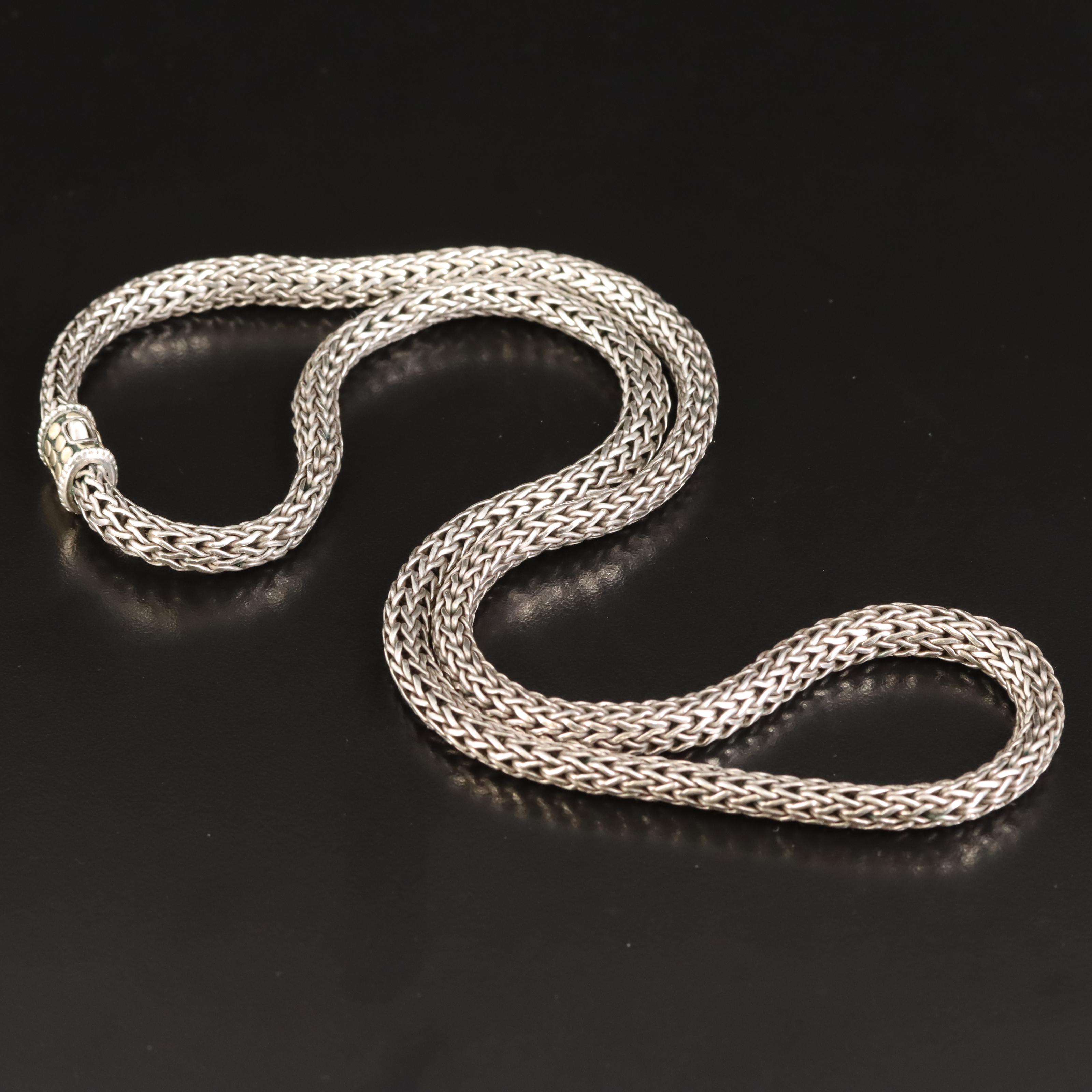 John Hardy Classic Necklace with 18K Accents