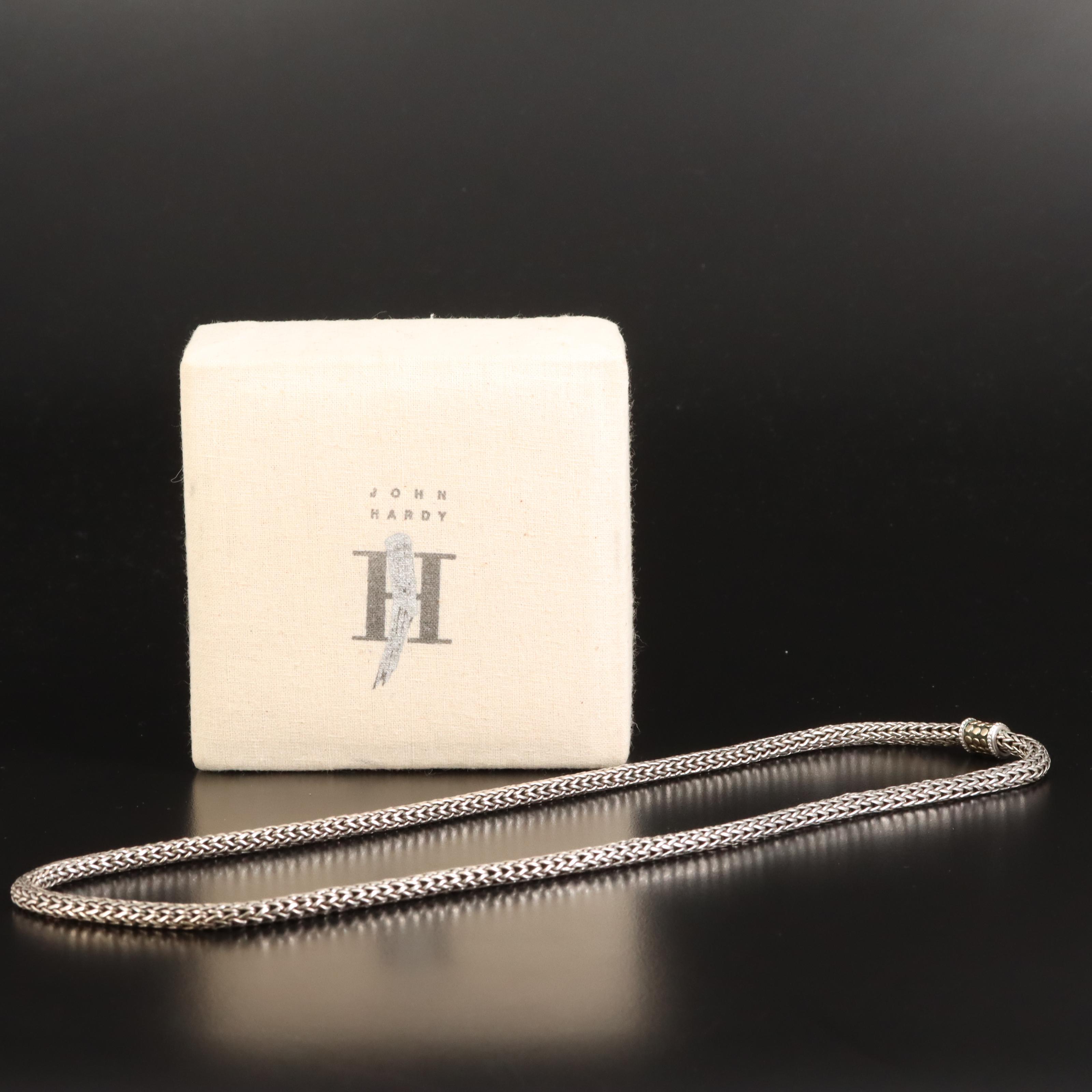 John Hardy Classic Necklace with 18K Accents