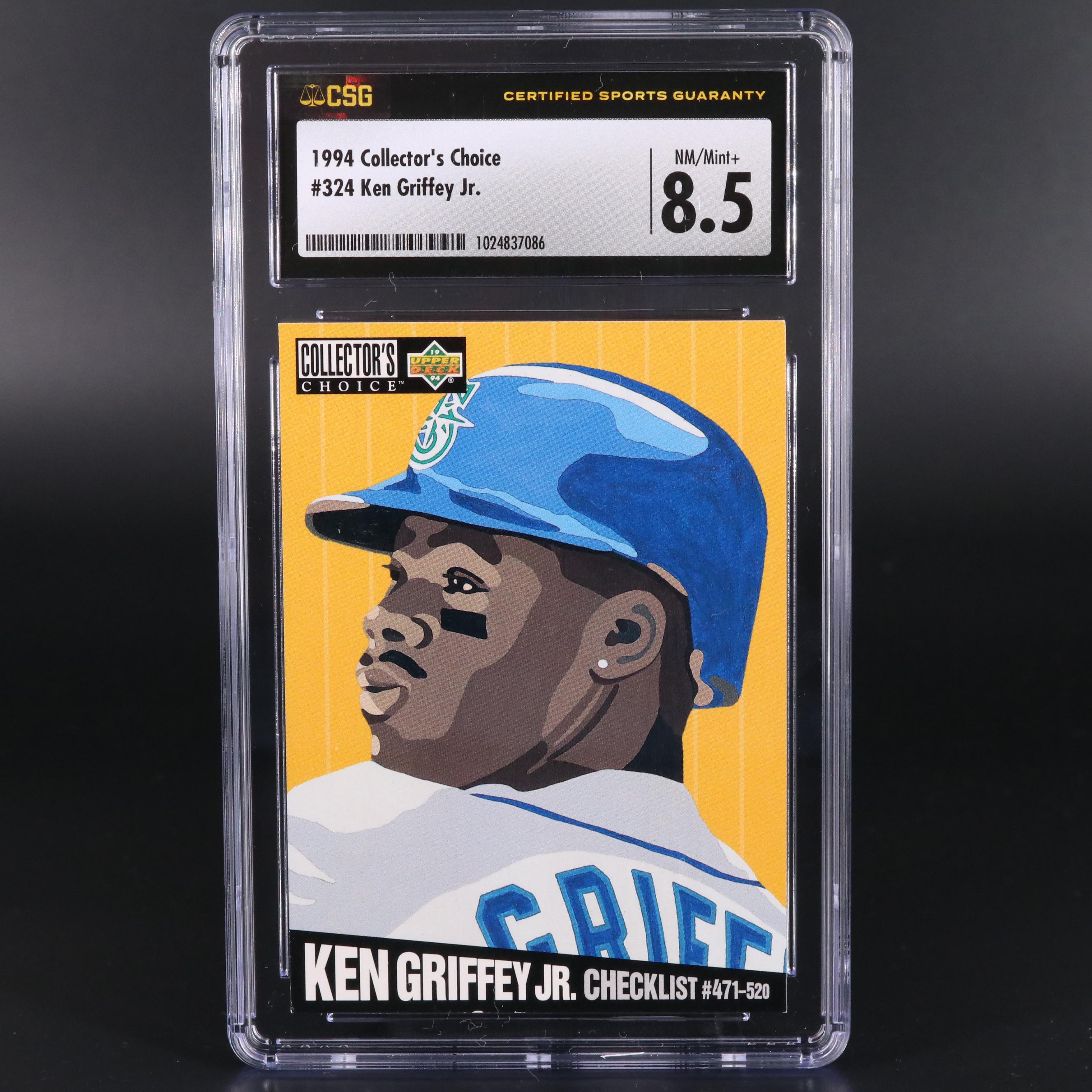 1994 Upper Deck Collector's Choice Ken Griffey Jr. #324 Mint 8.5 Baseball Card
