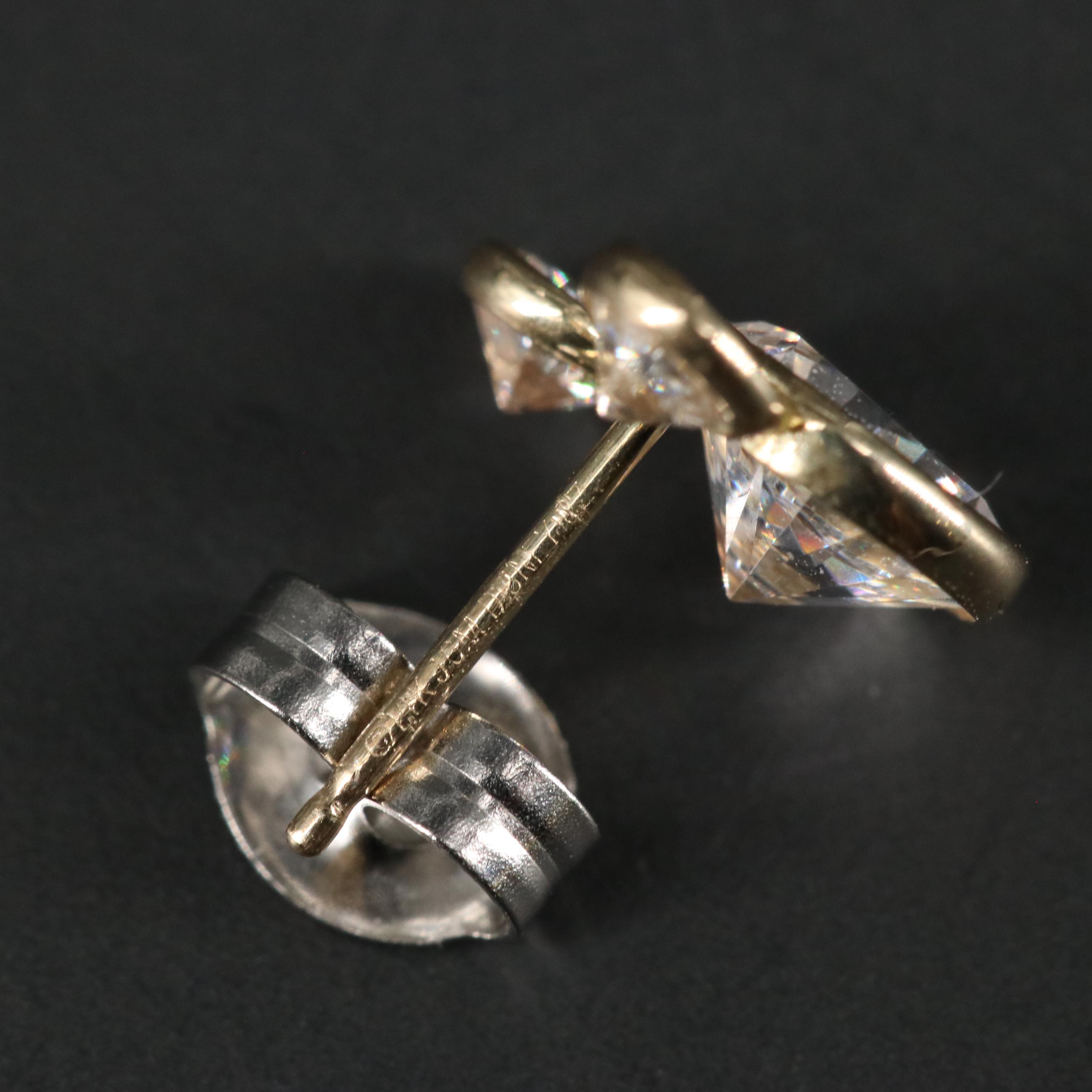 14K Mickey Mouse Earrings