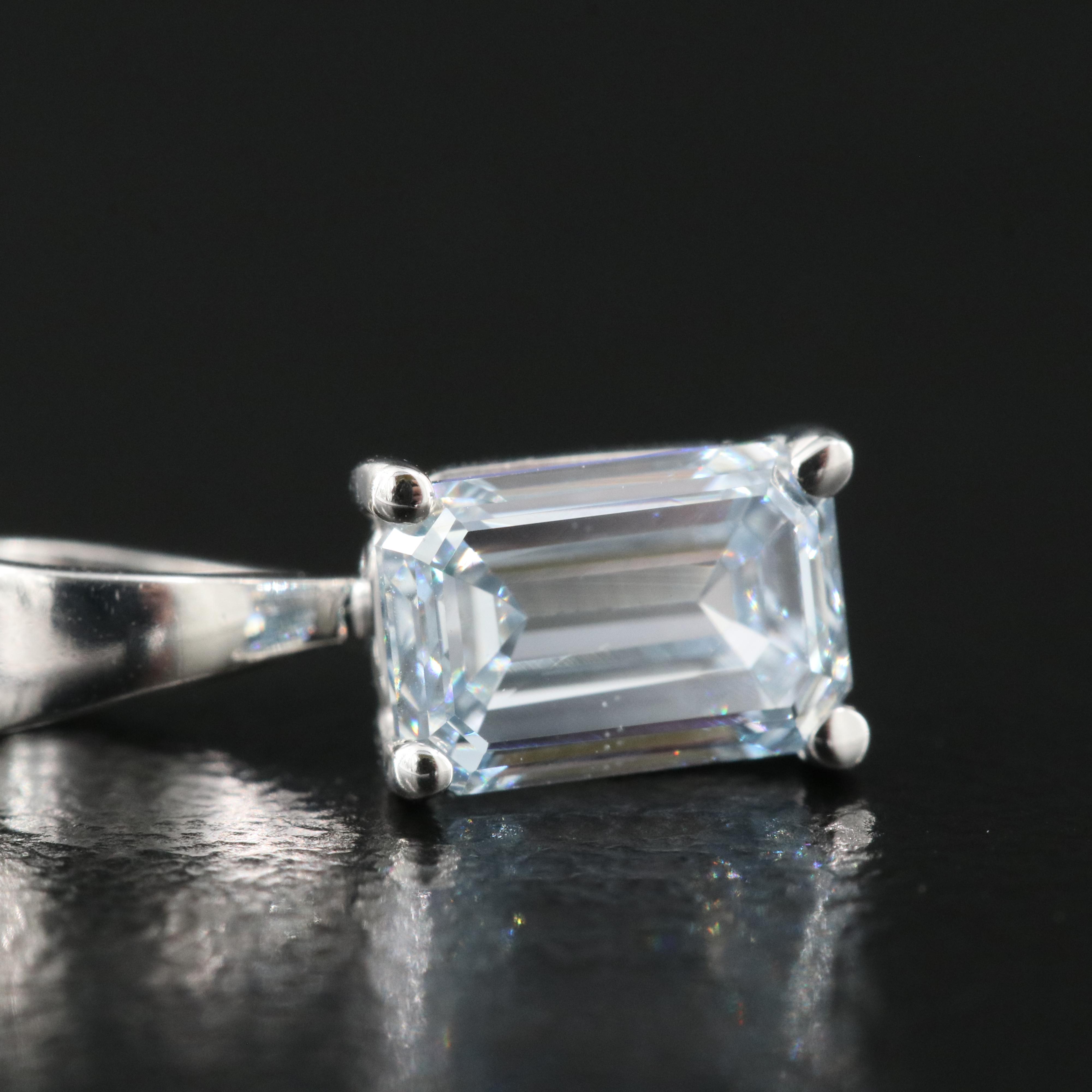 14K 0.59 CTW Lab Grown Diamond Solitaire Pendant