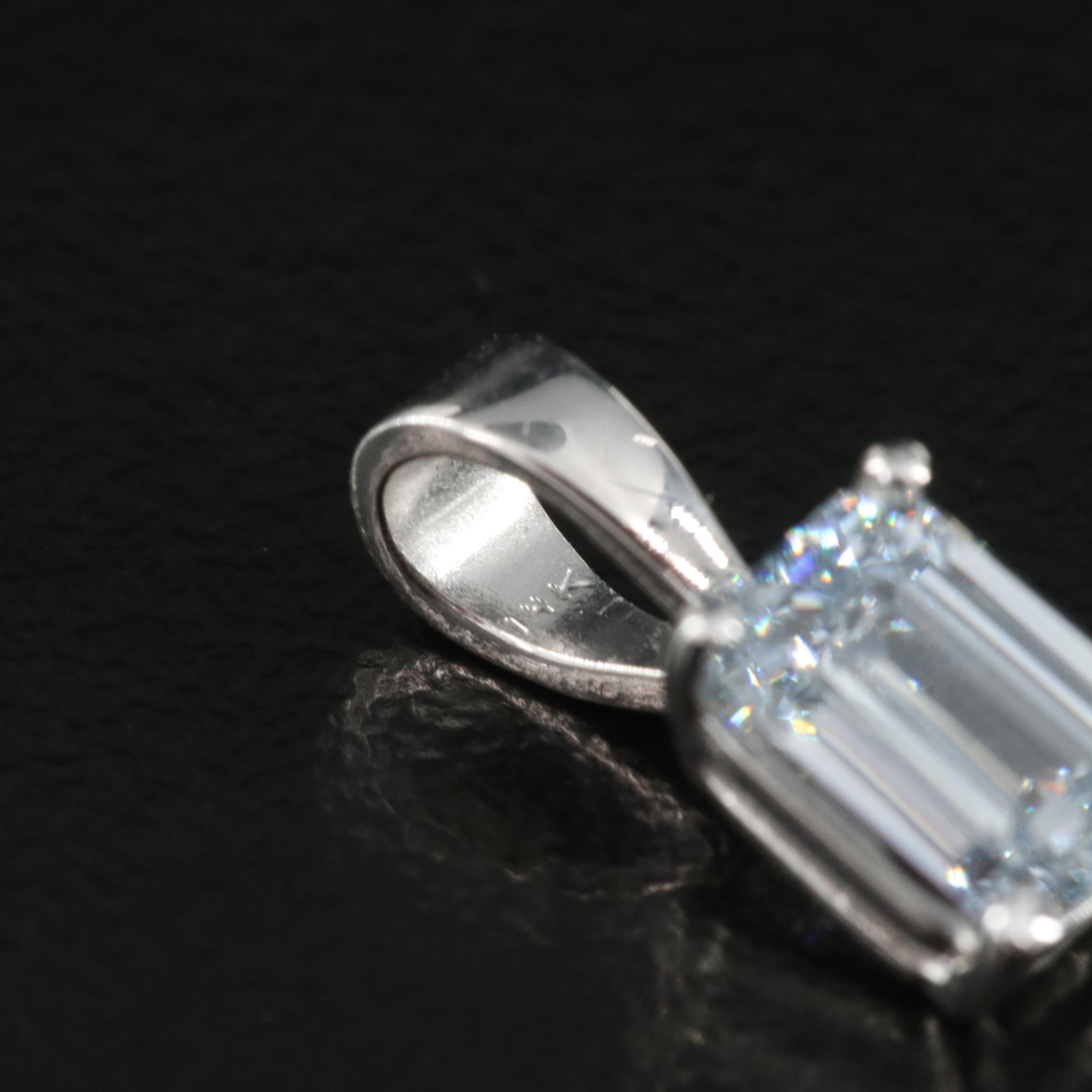 14K 0.59 CTW Lab Grown Diamond Solitaire Pendant