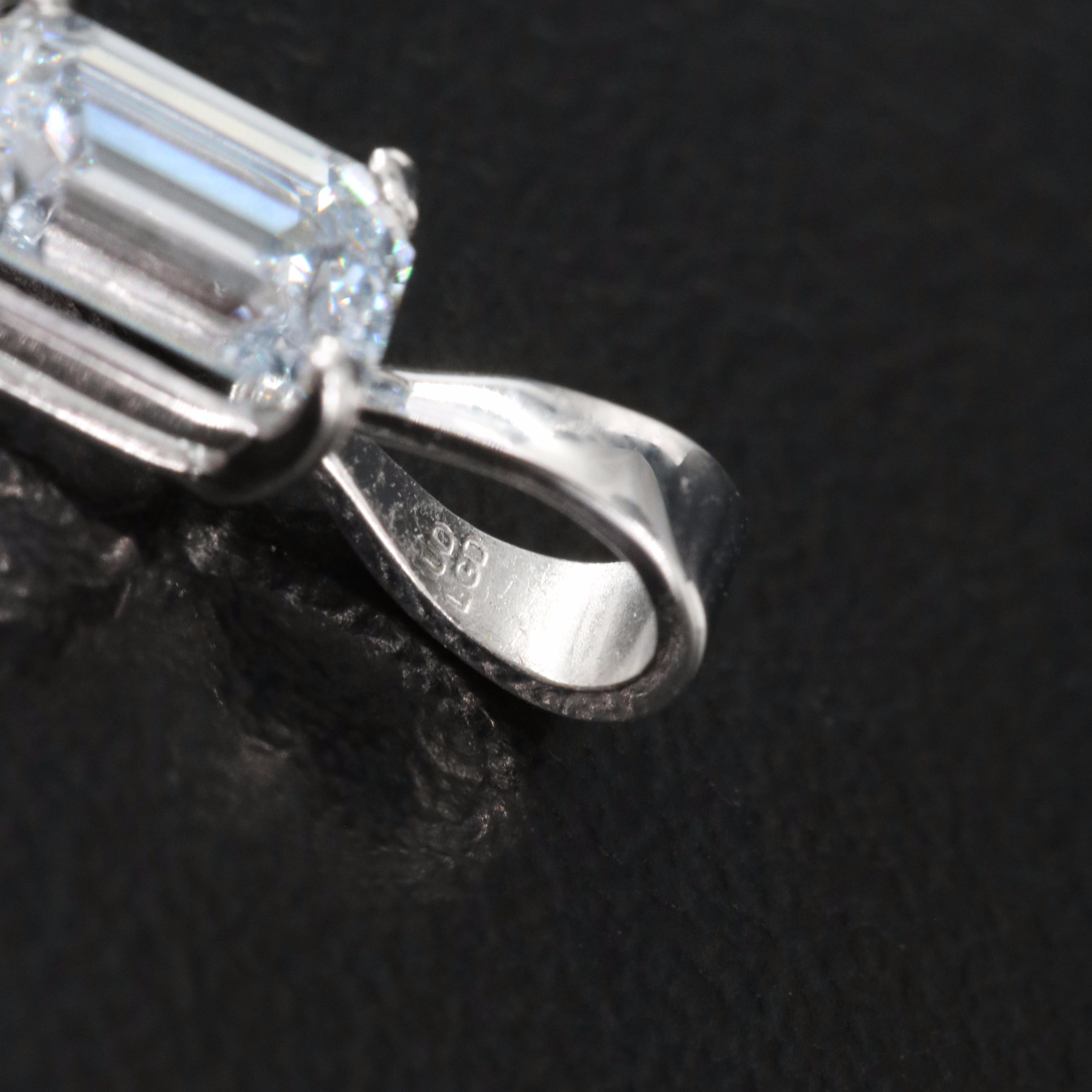 14K 0.45 CT Lab Grown Diamond Solitaire Pendant