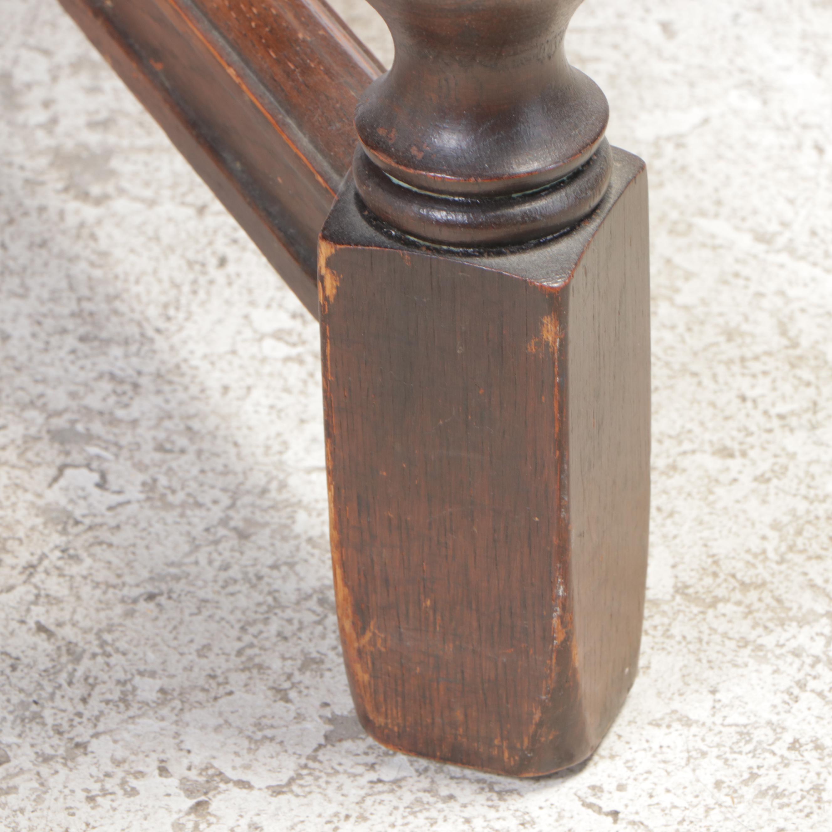Jacobean Style Oak Dining Set, 1930s