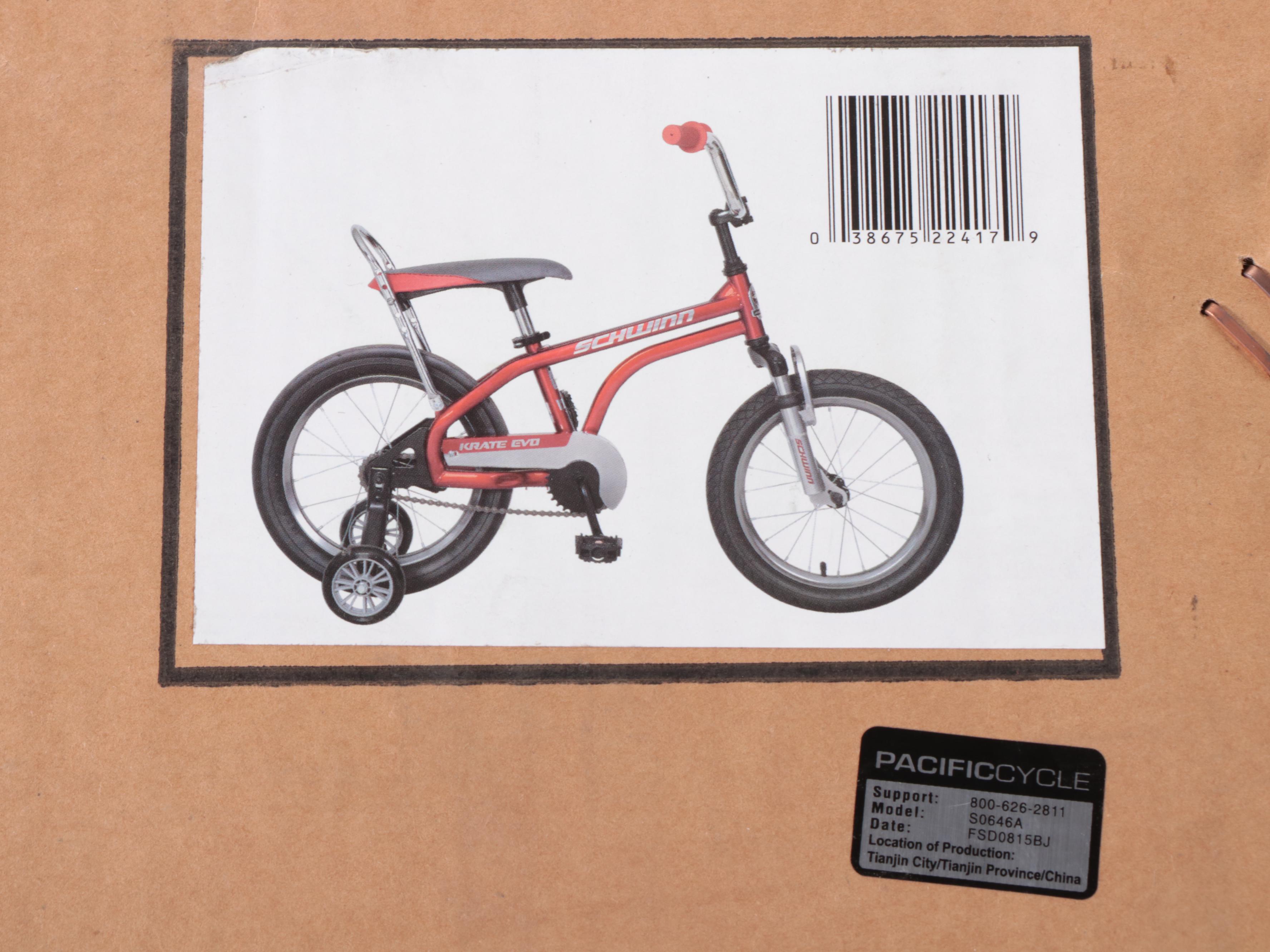 Schwinn 16" Krate EVO Kid's Bicycle