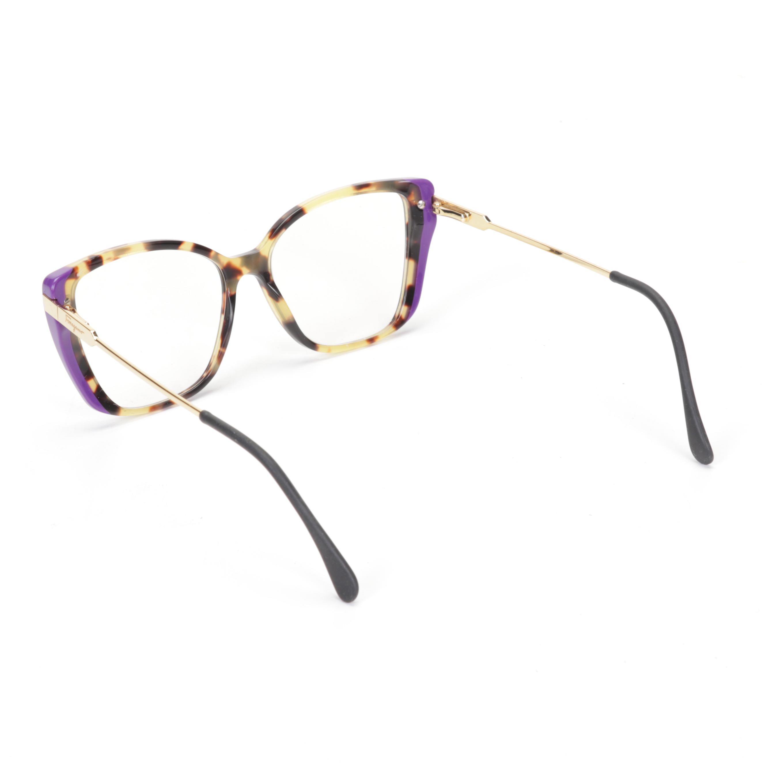 Salvatore Ferragamo Glasses with Case and Other Prescription Glasses