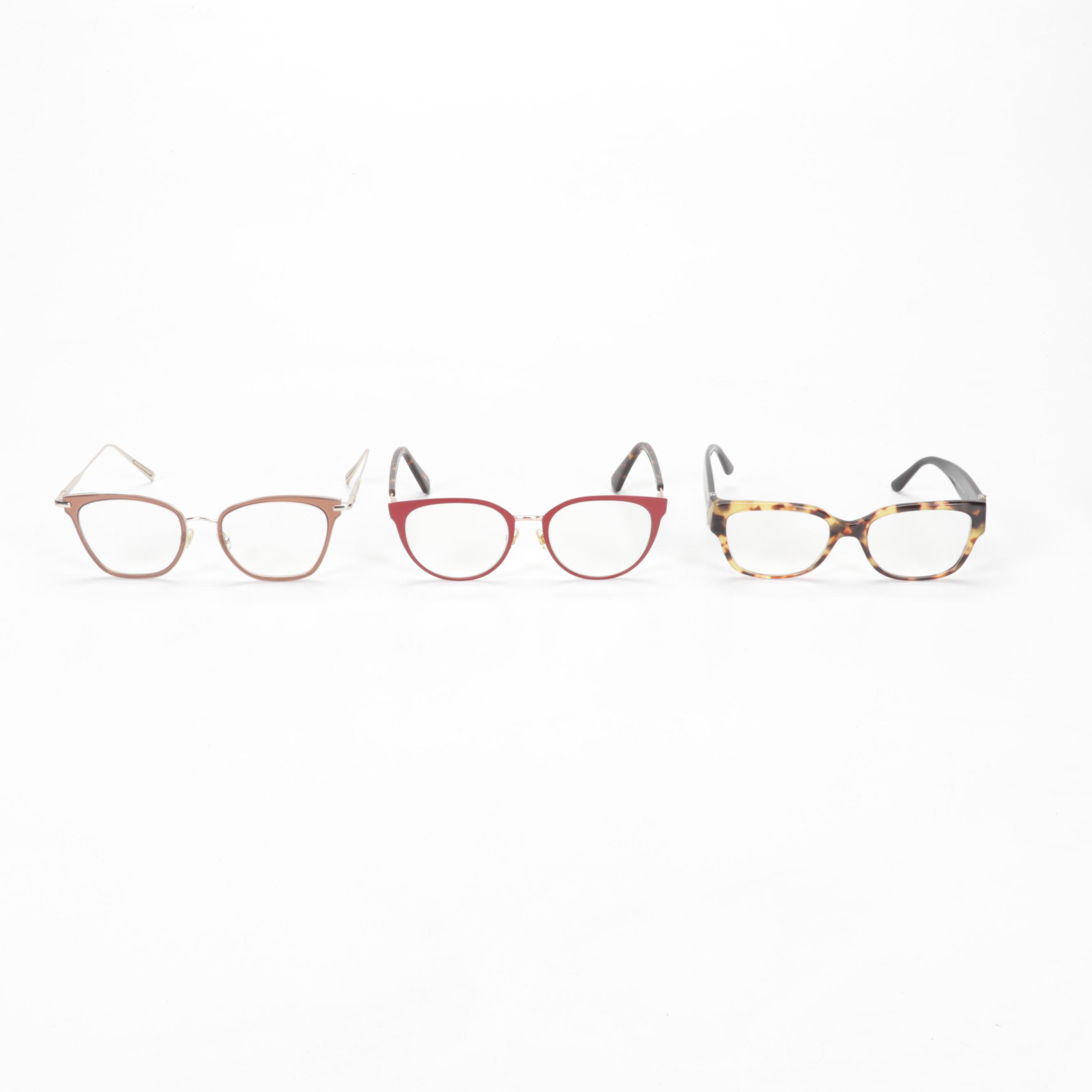 Longchamp, Tory Burch, and Kate Spade New York Prescription Eyeglasses