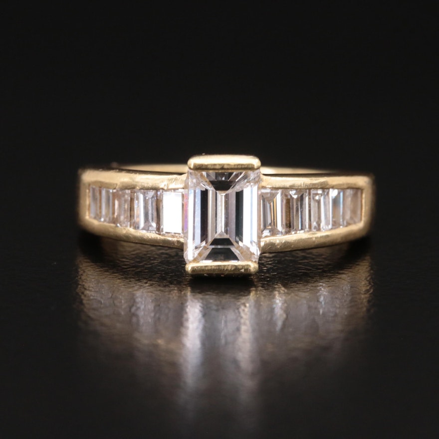 18K 1.49 CTW Diamond Ring