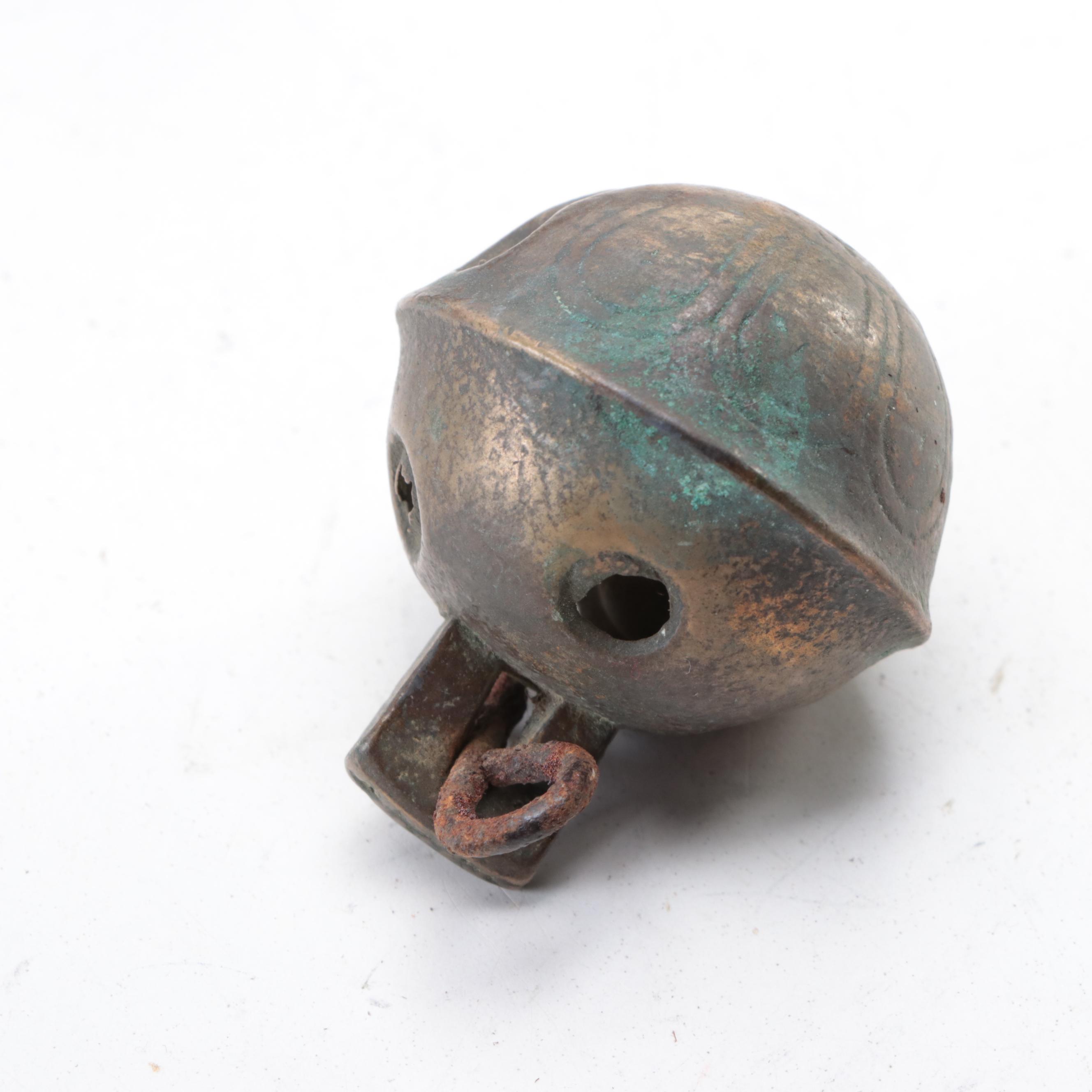 Brass Sleigh Bell Straps, Late 19th/ Early 20th Century