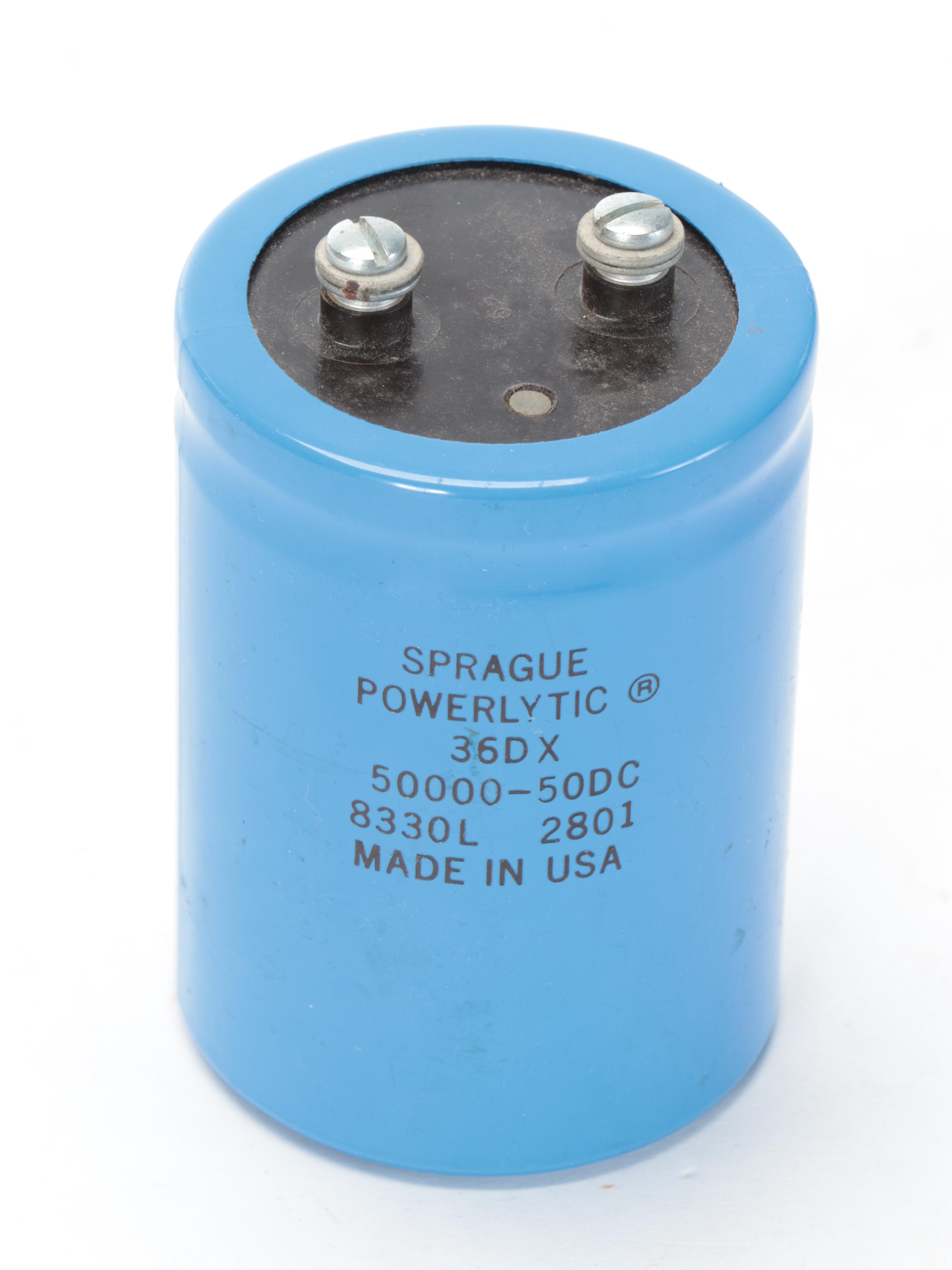 Electric Resistors and Capacitors Collection, Mid to Late 20th Century