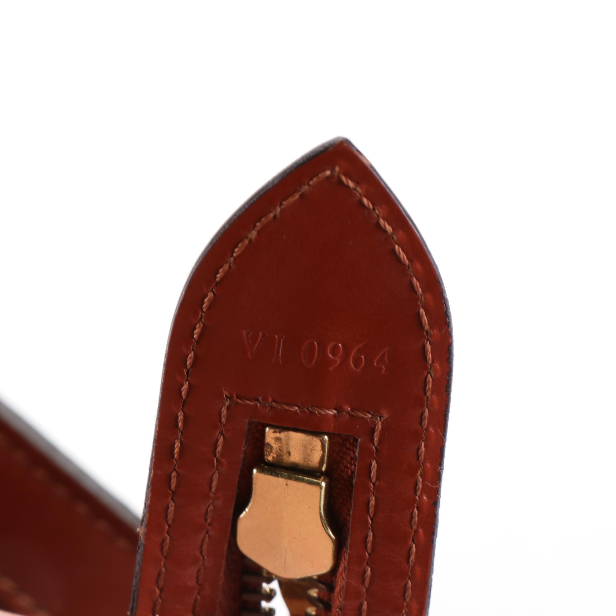 Louis Vuitton Saint Jacques PM Shoulder Bag in Kenyan Fawn Epi Leather