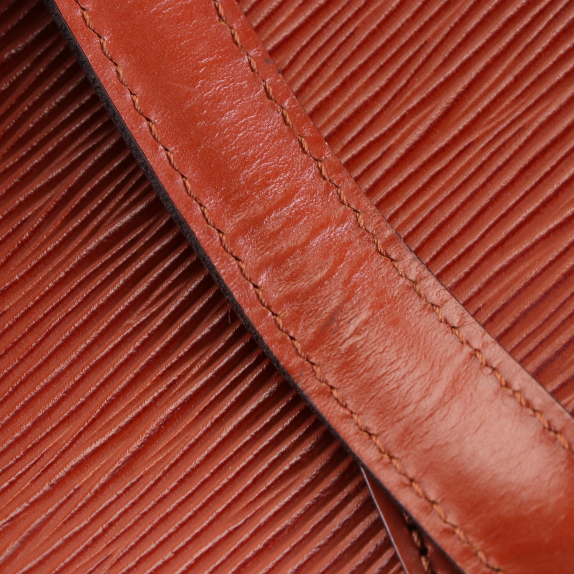 Louis Vuitton Saint Jacques PM Shoulder Bag in Kenyan Fawn Epi Leather