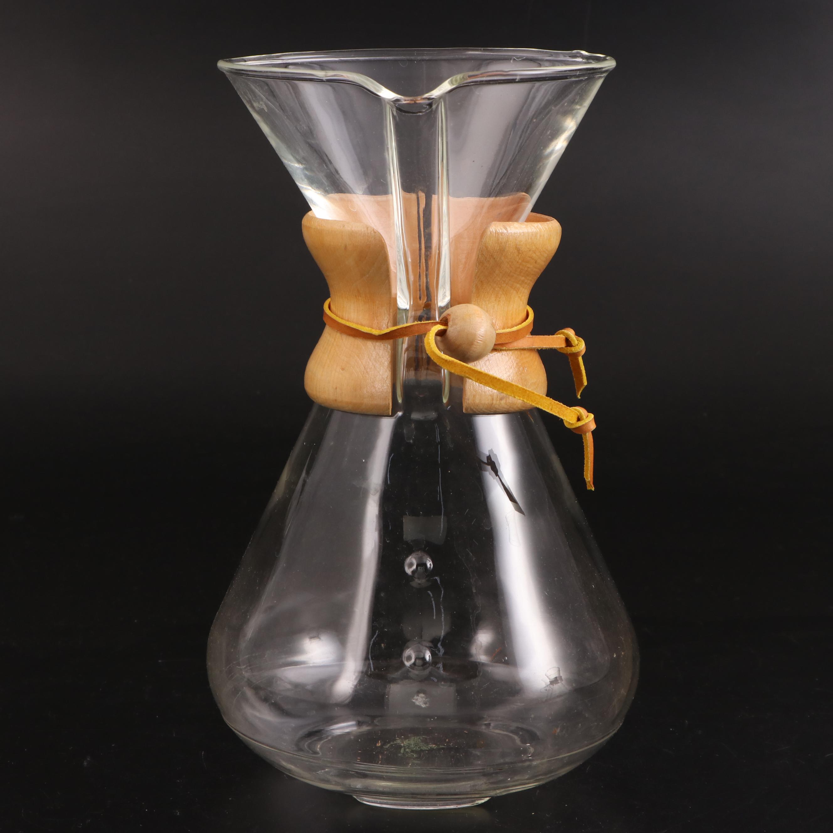 Chemex 3-Cup and 13-Cup Glass Pour Over Coffee Makers
