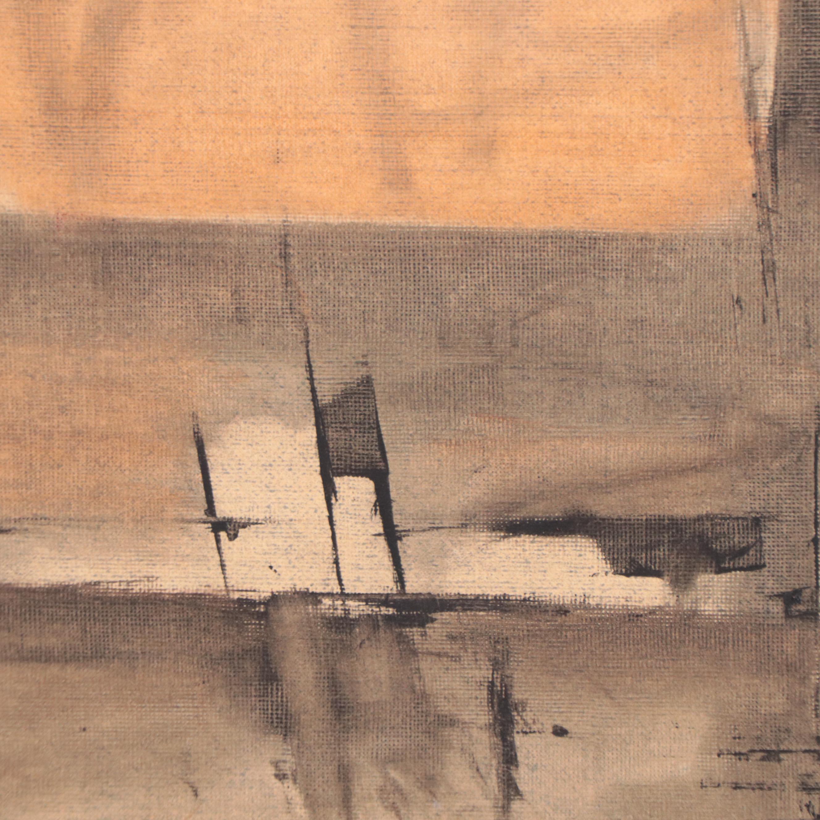 Charles Bunnell Oil Painting, 1963