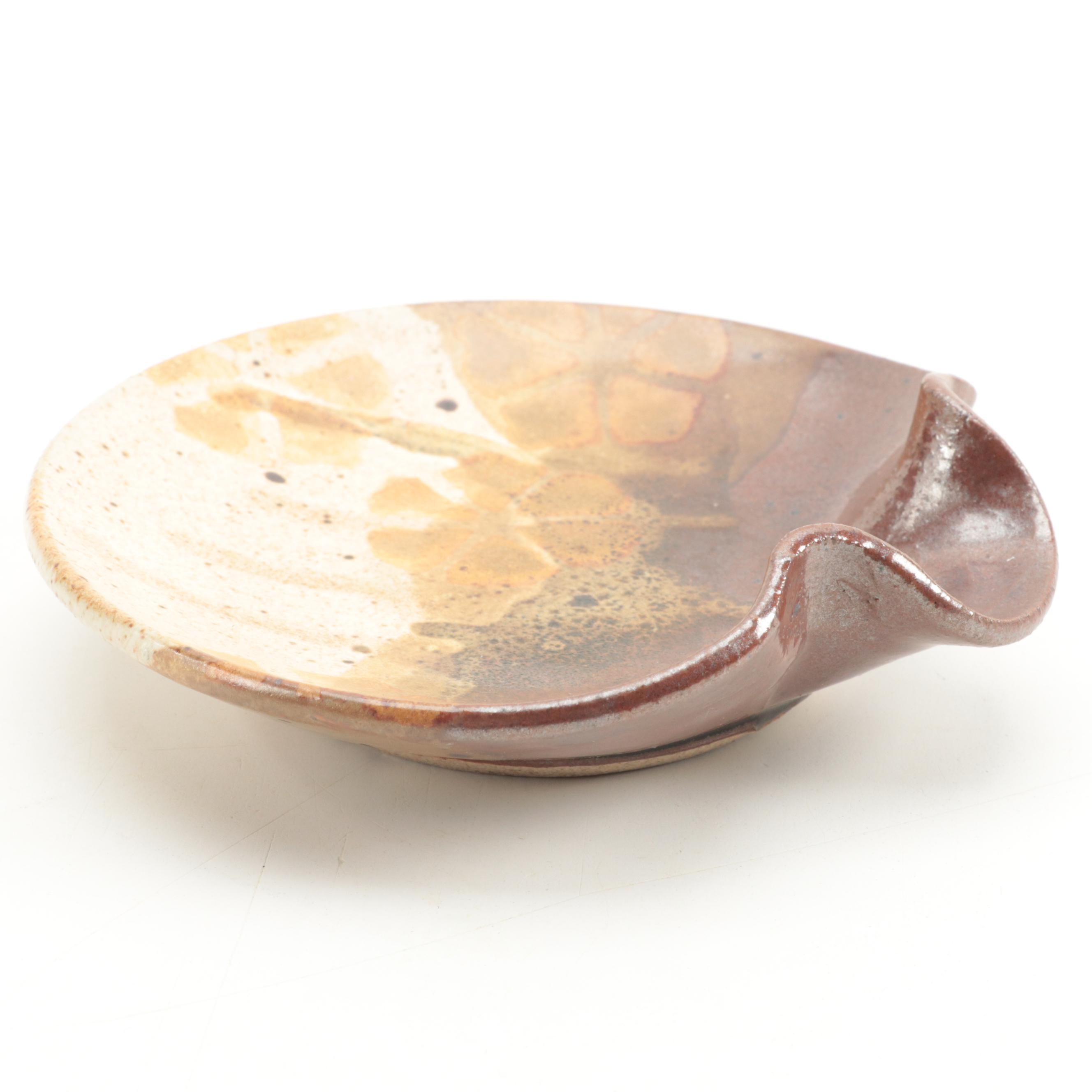 Mary Ann Wurst Ceramic Vase with Other Art Pottery, Mary Lucas Incense Holder