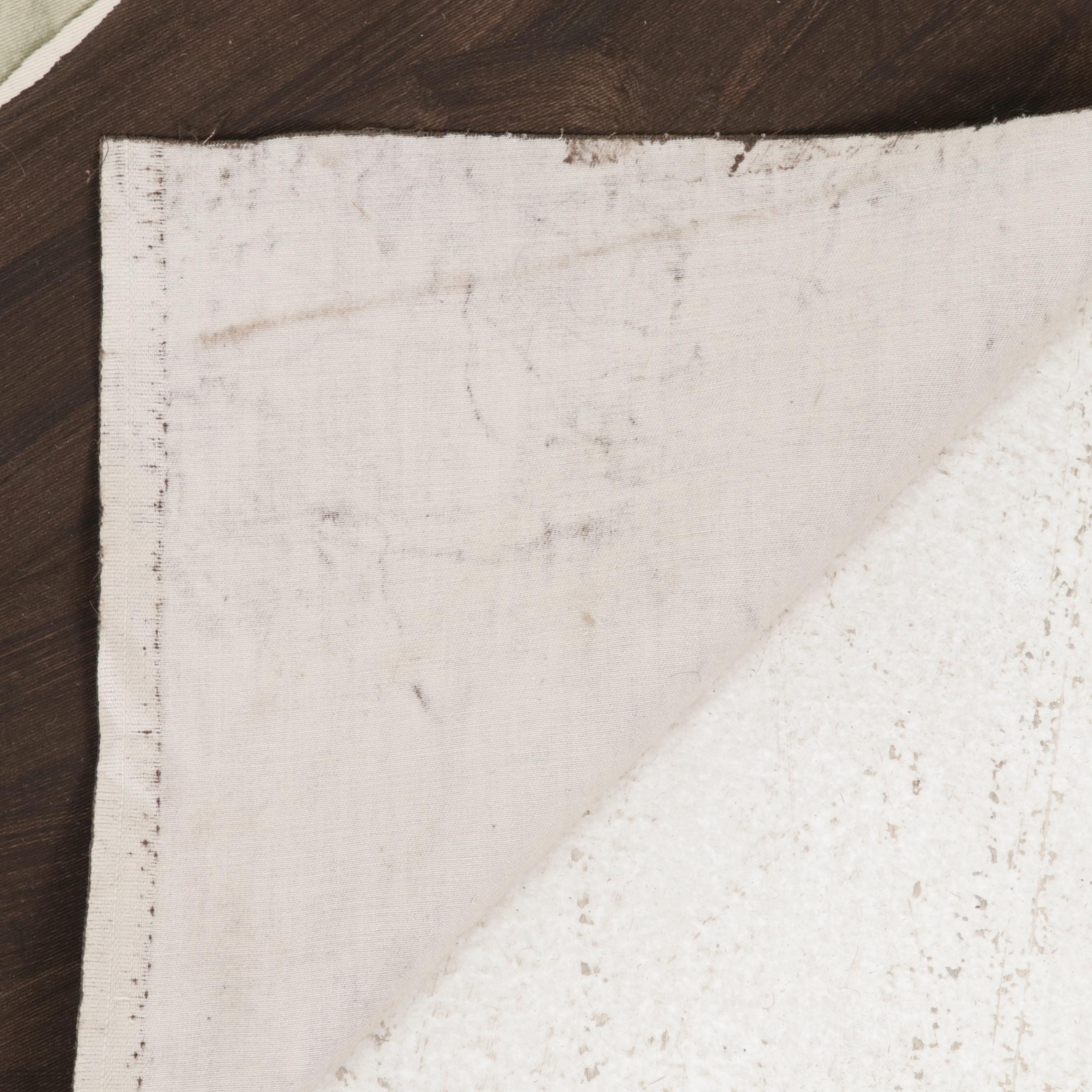 Folk Art Batik Hanging Textiles of Elephants and Flamingos, Circa 2000