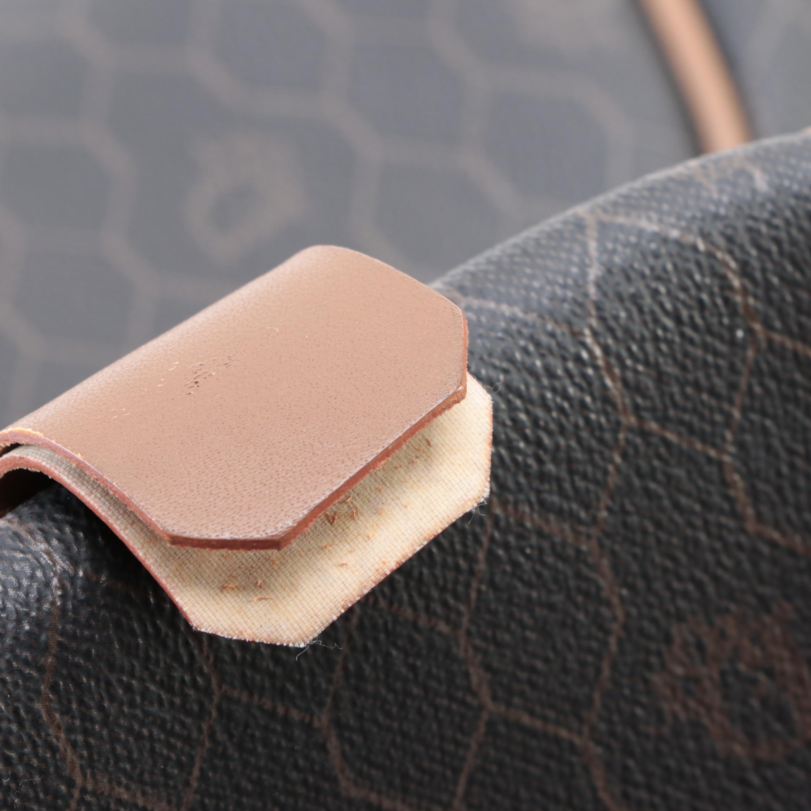 Christian Dior Duffle Bag in Honeycomb Coated Canvas and Leather