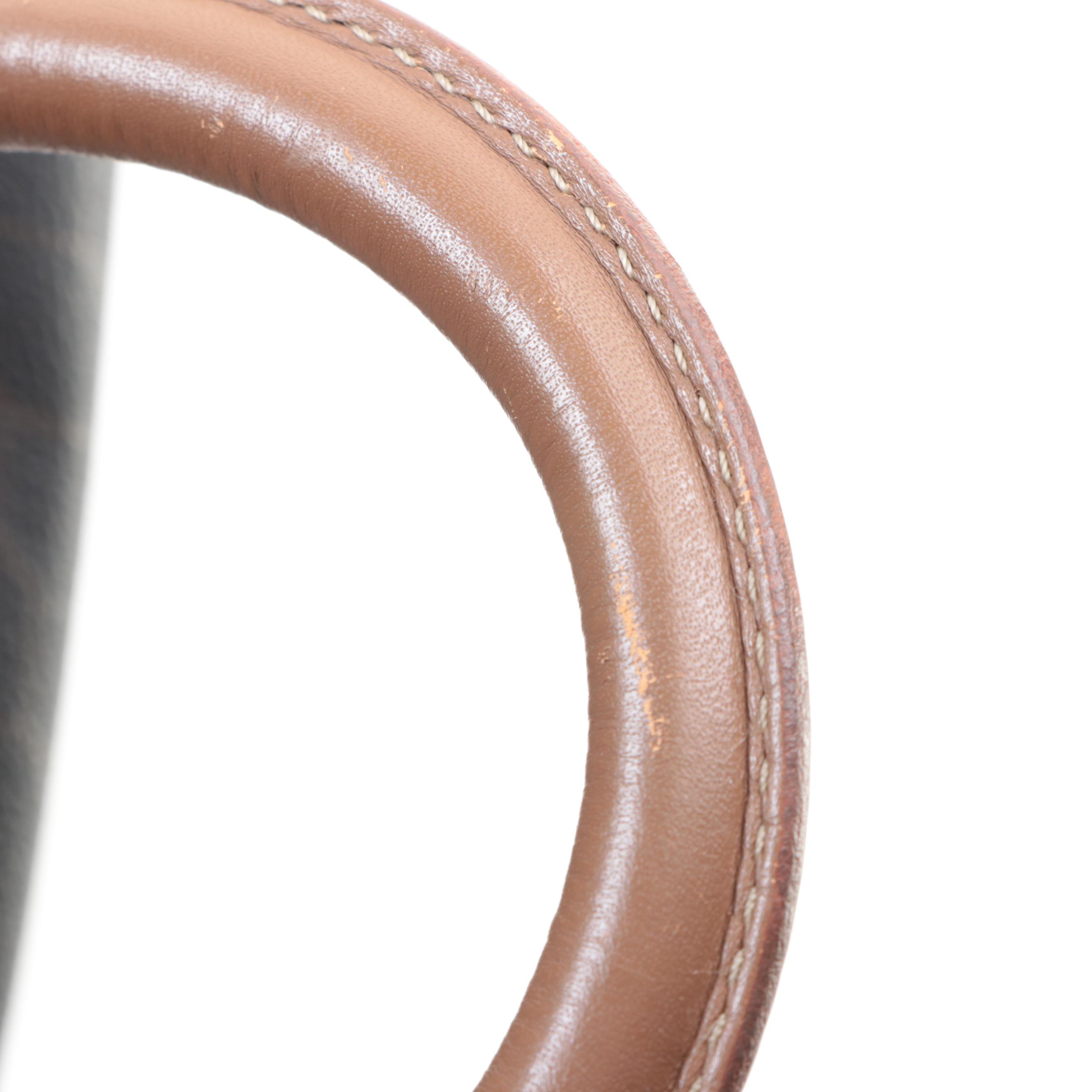 Christian Dior Duffle Bag in Honeycomb Coated Canvas and Leather