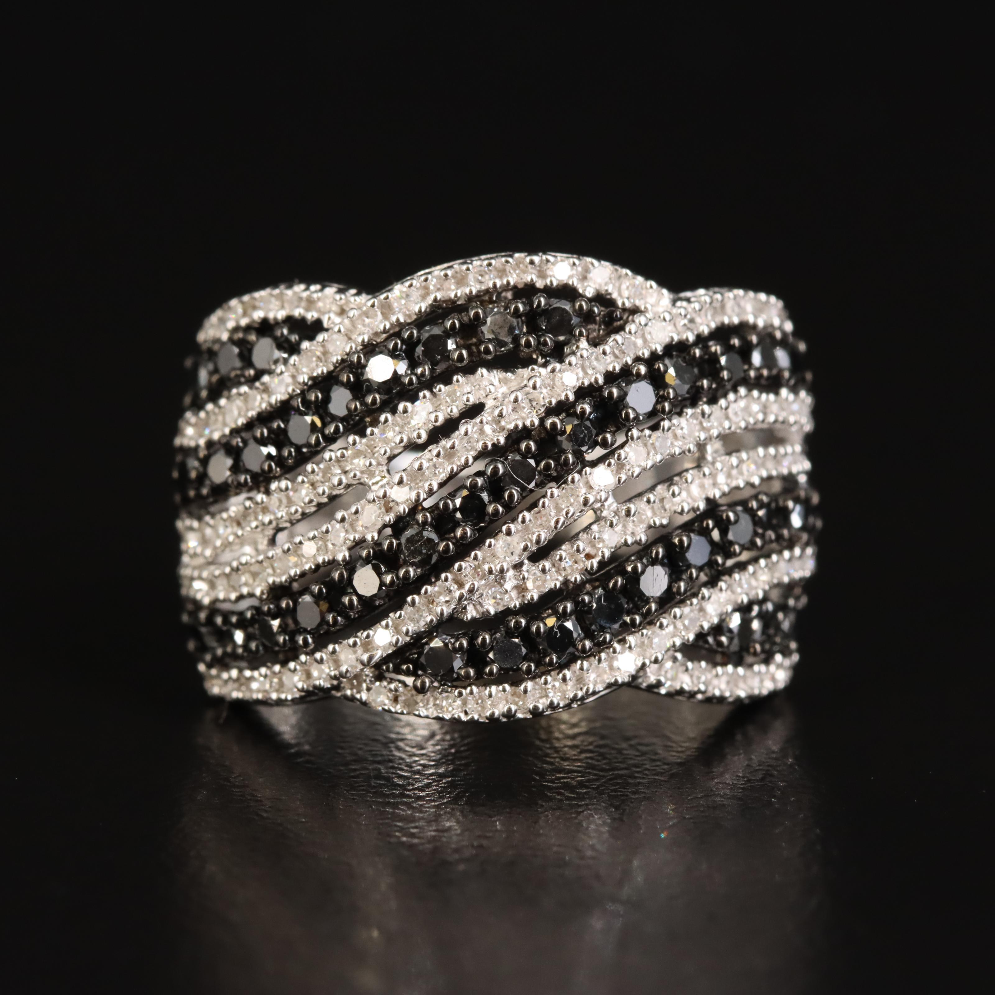 Sterling 1.02 CTW Diamond Band