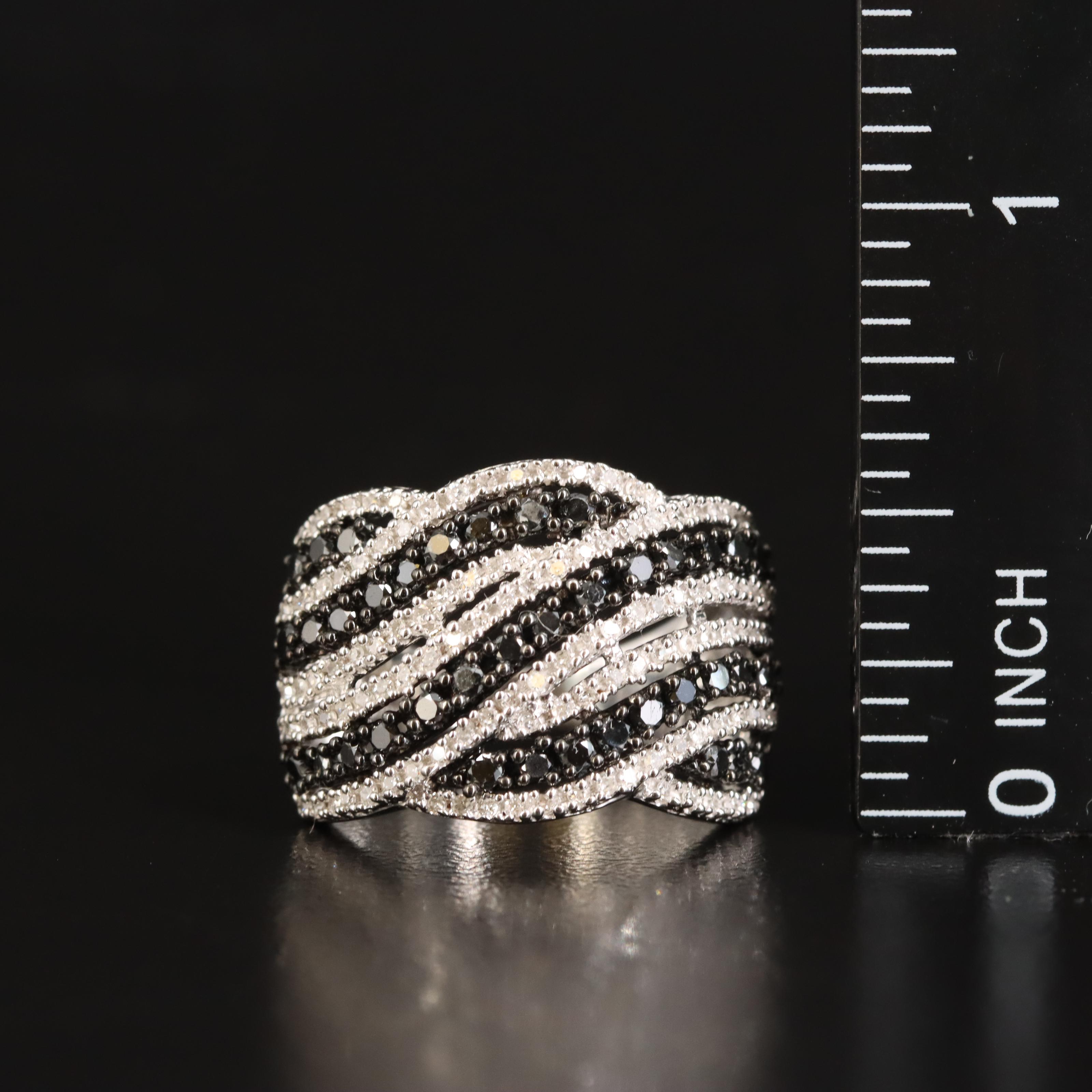 Sterling 1.02 CTW Diamond Band