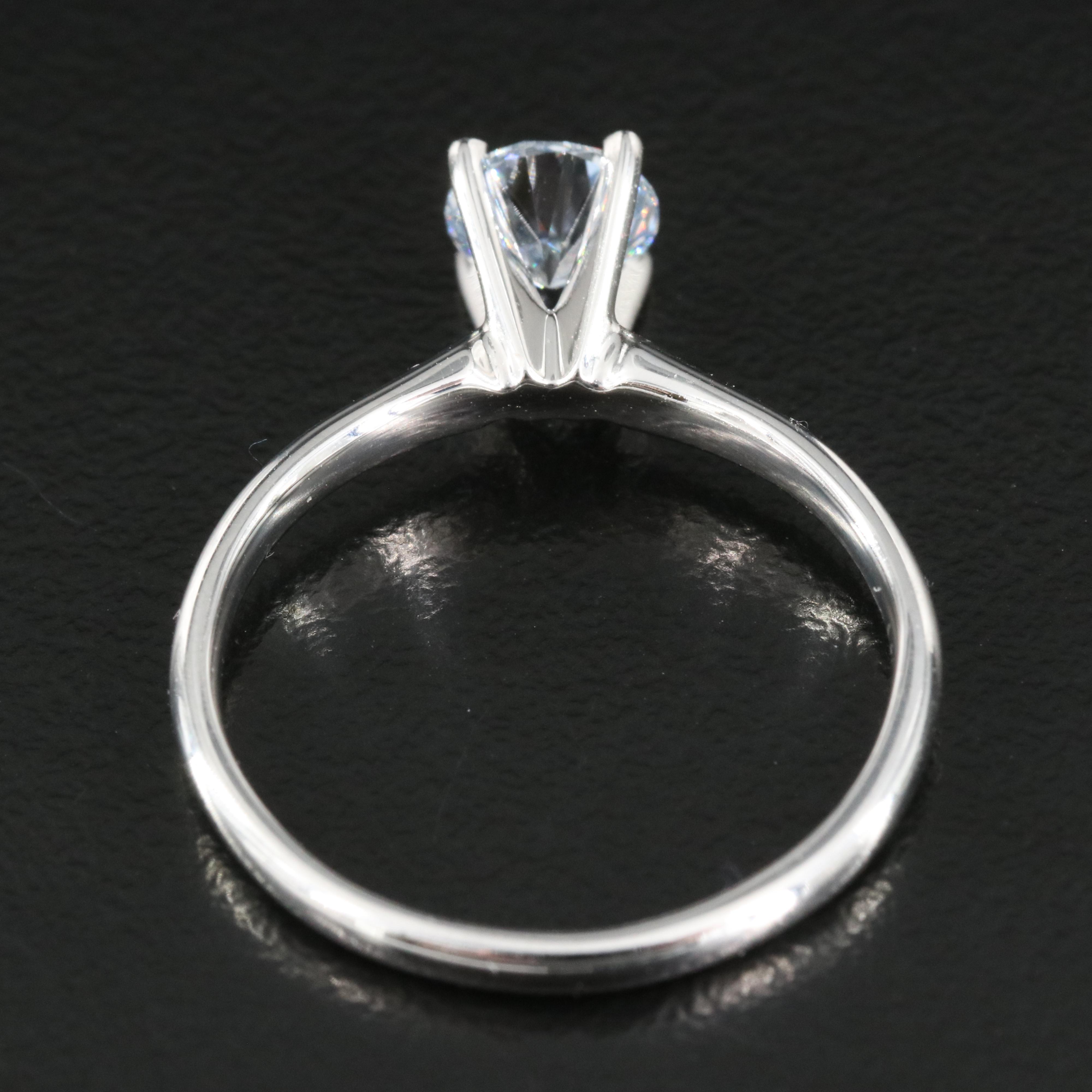 14K 0.72 CT Lab Grown Diamond Solitaire Ring