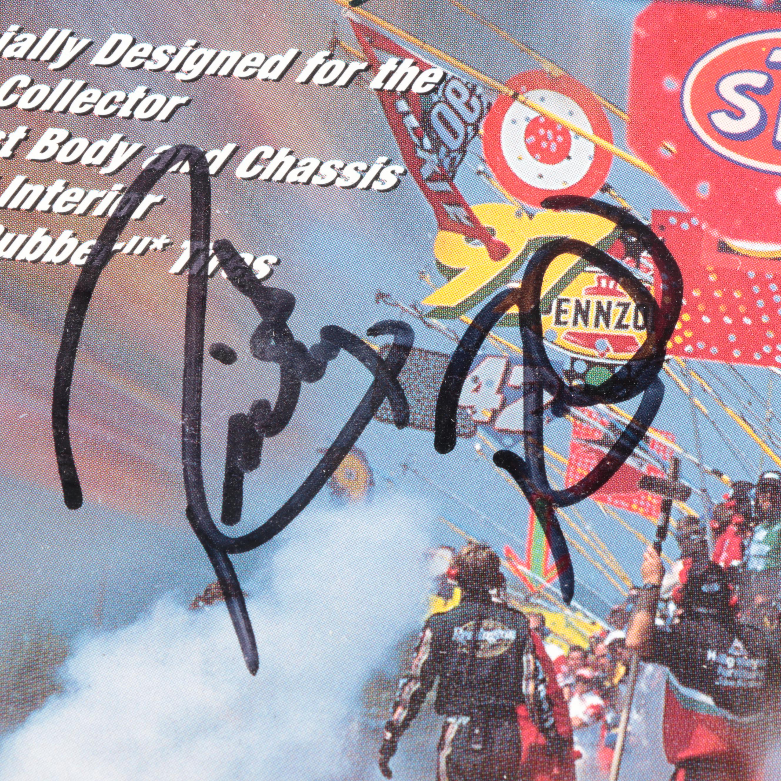 Rickey Rudd, Rickey Craven Tide Racing Team Signed Diecast Model NASCAR Cars