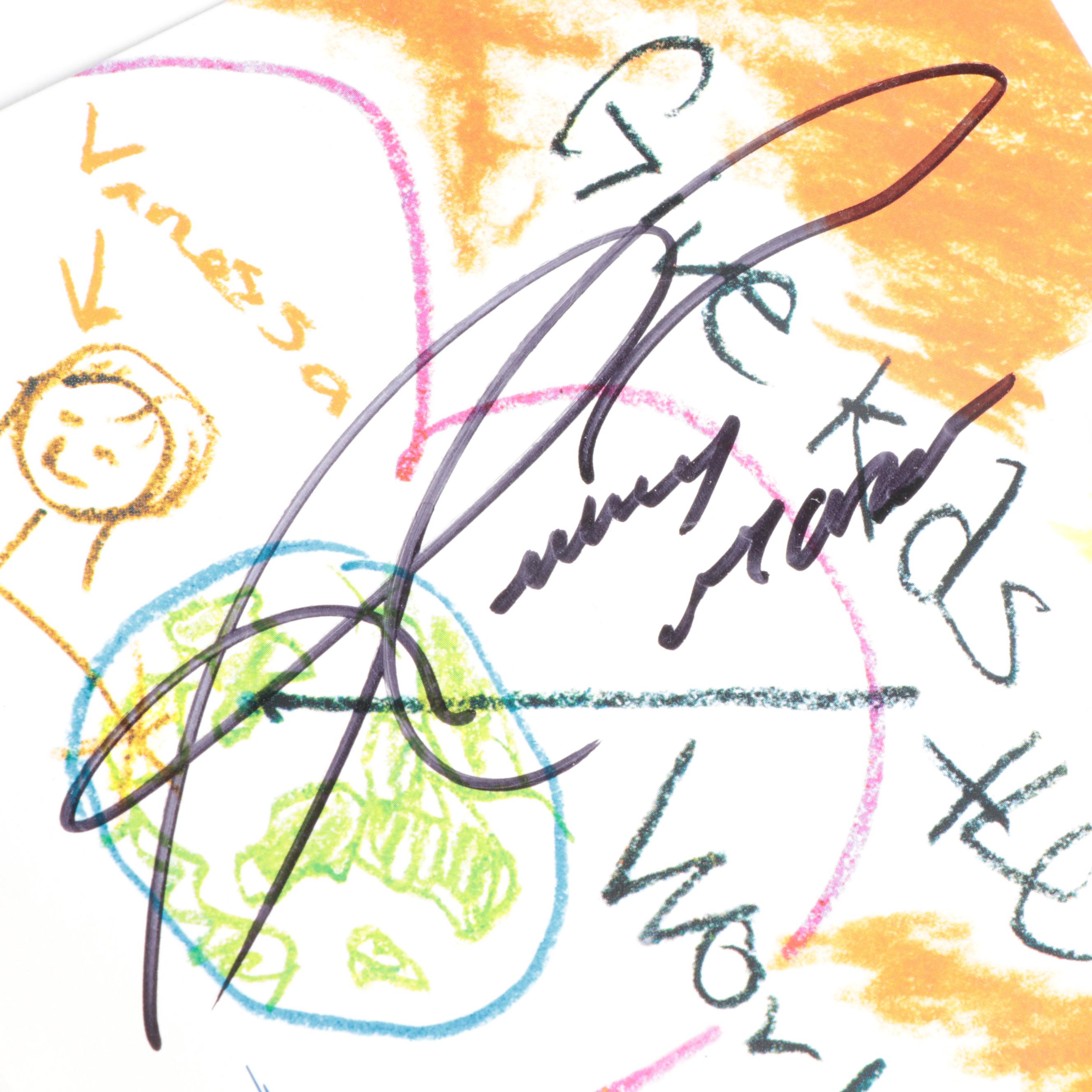 Rickey Rudd, Rickey Craven Tide Racing Team Signed Diecast Model NASCAR Cars