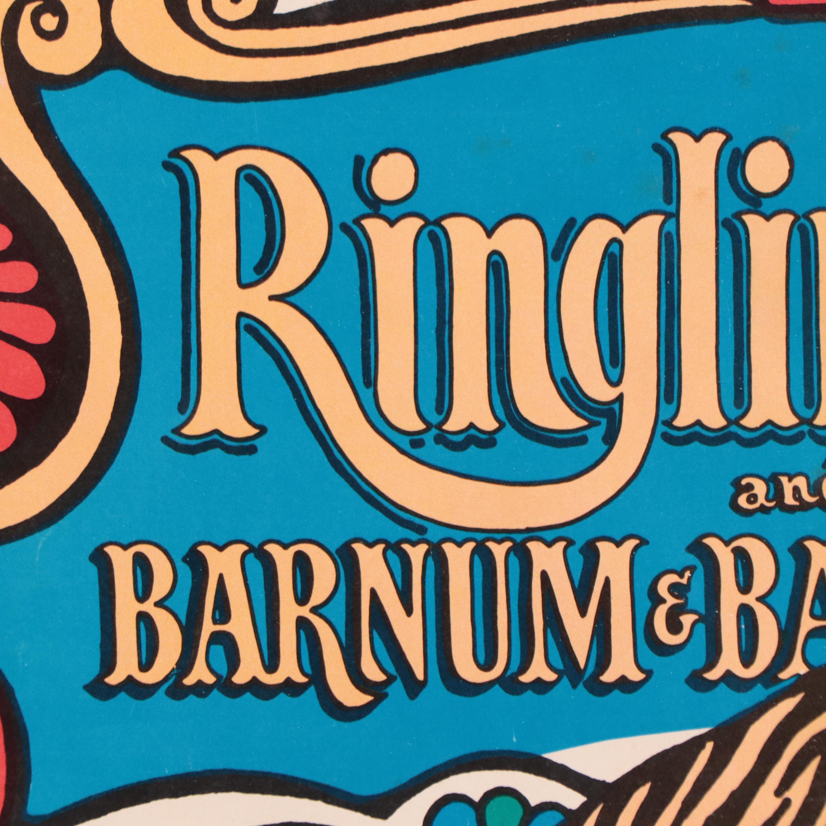100th Anniversary Ringling Bros. and Barnum & Bailey Circus Event Poster
