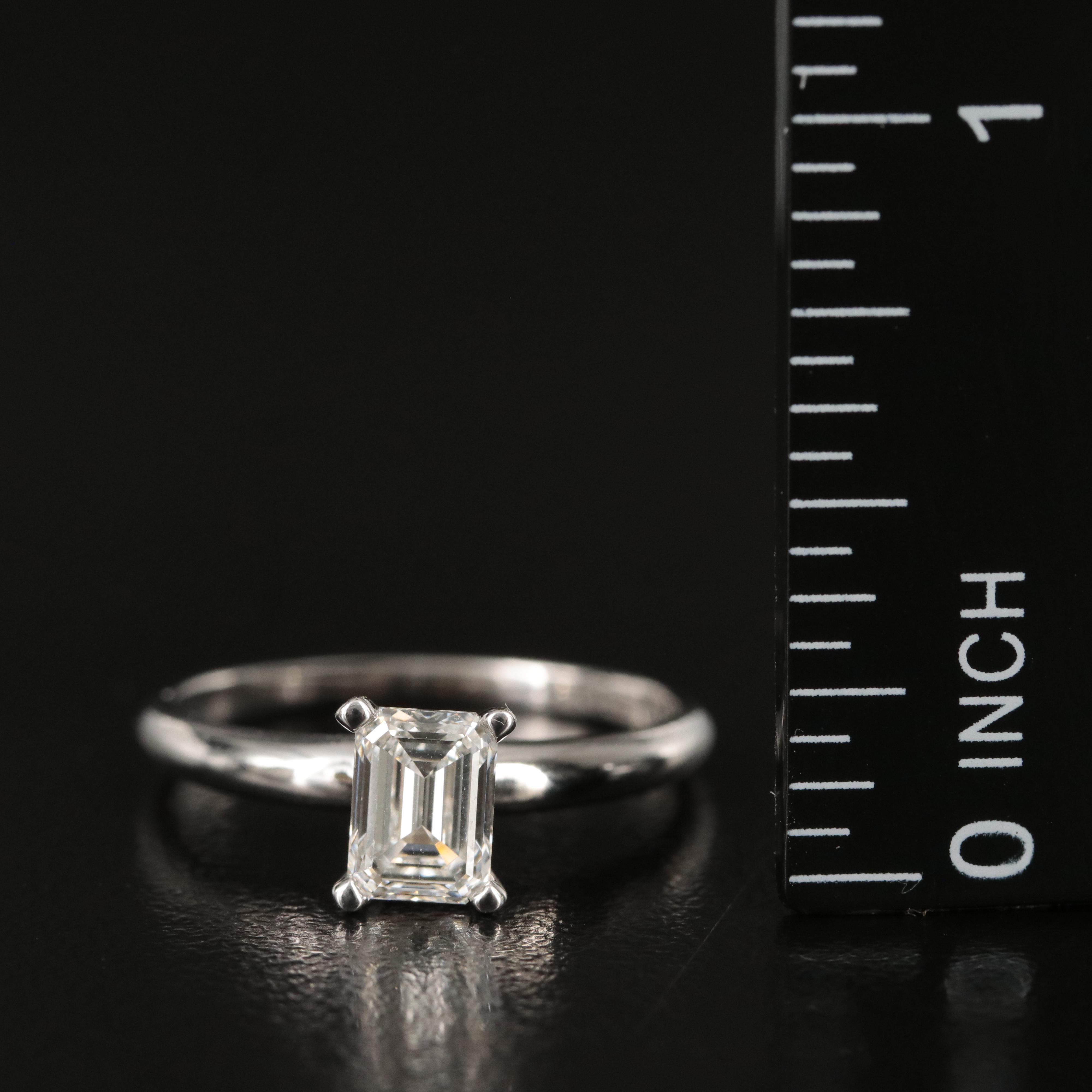 14K 0.91 CT Lab Grown Diamond Solitaire Ring