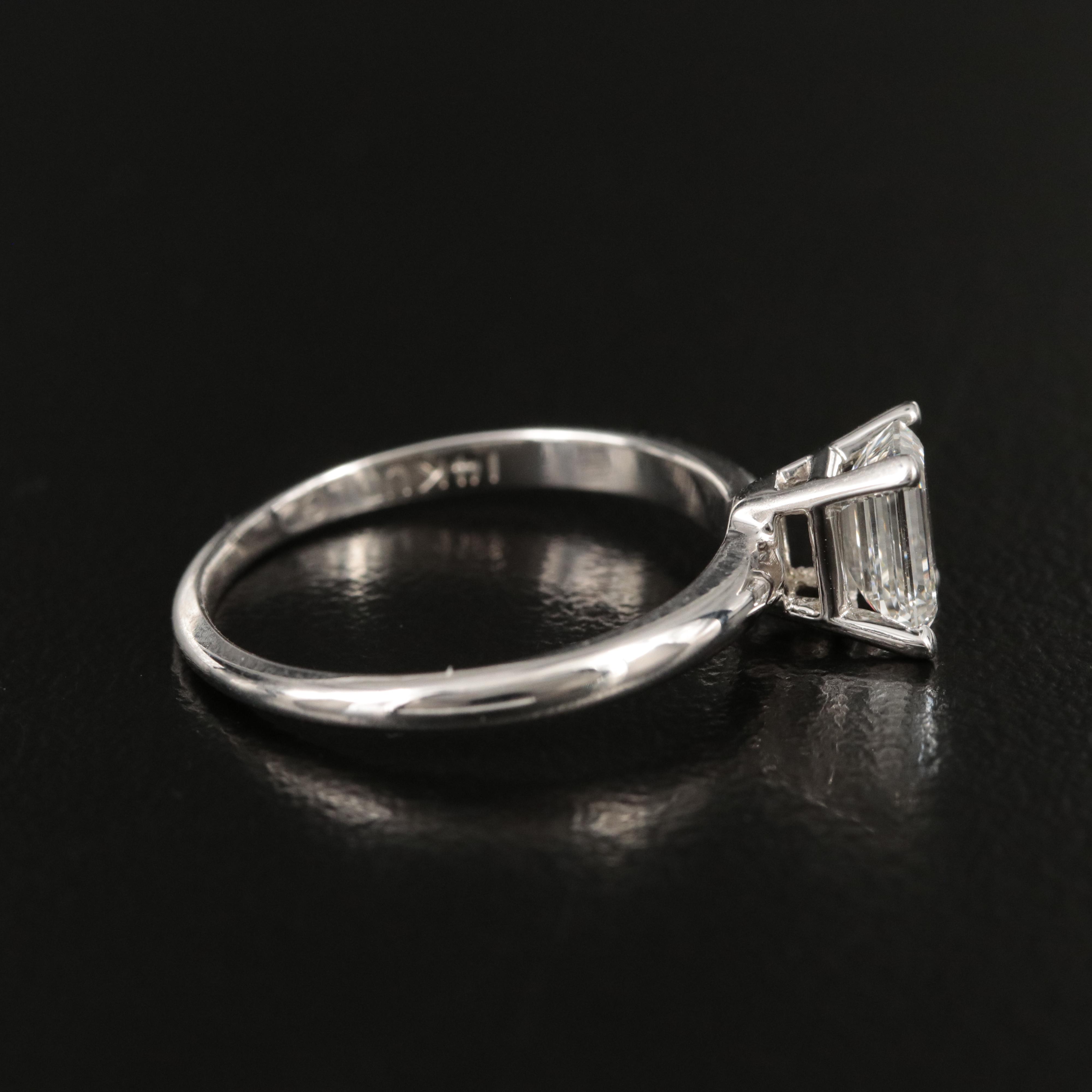 14K 0.91 CT Lab Grown Diamond Solitaire Ring