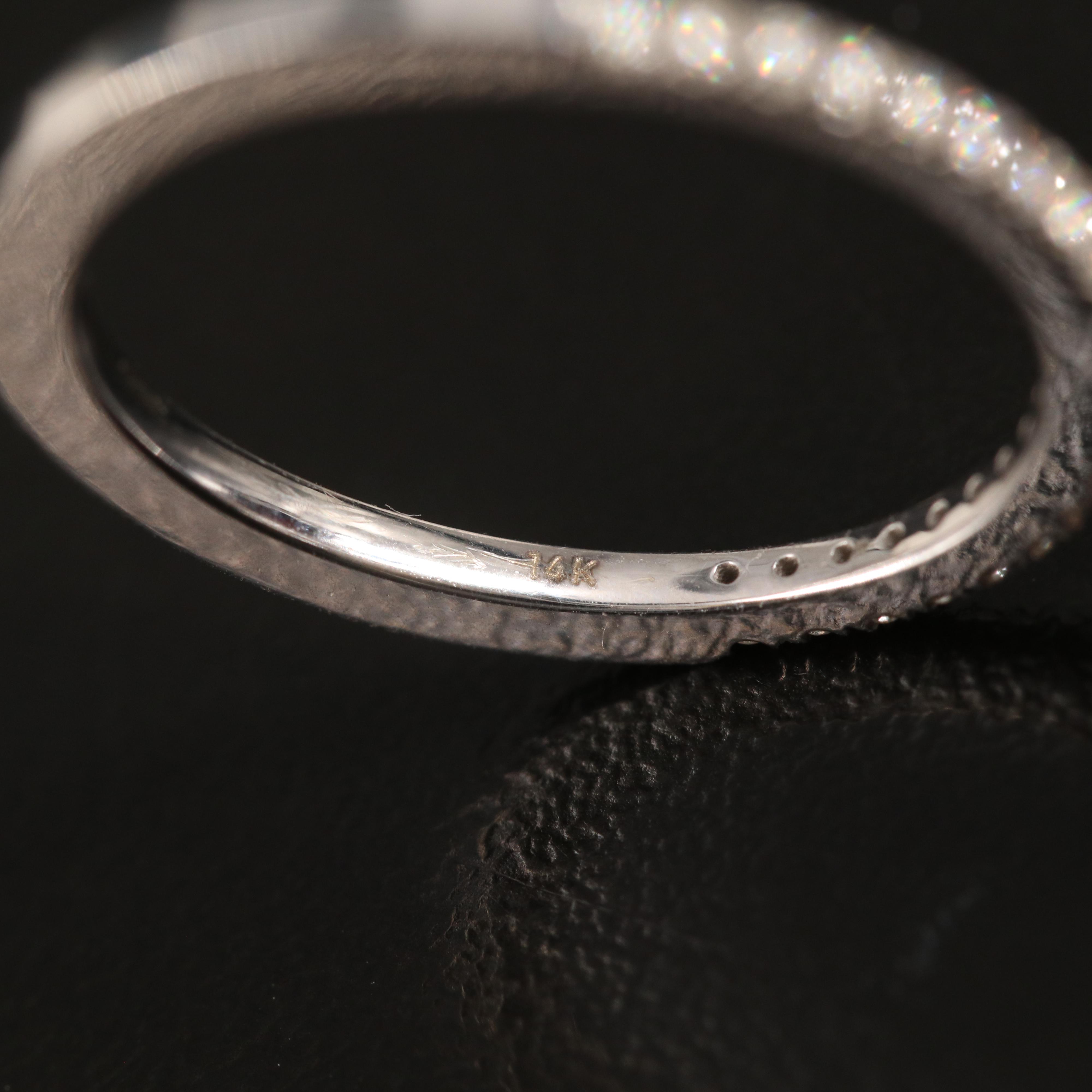 14K Opal and Diamond Ring