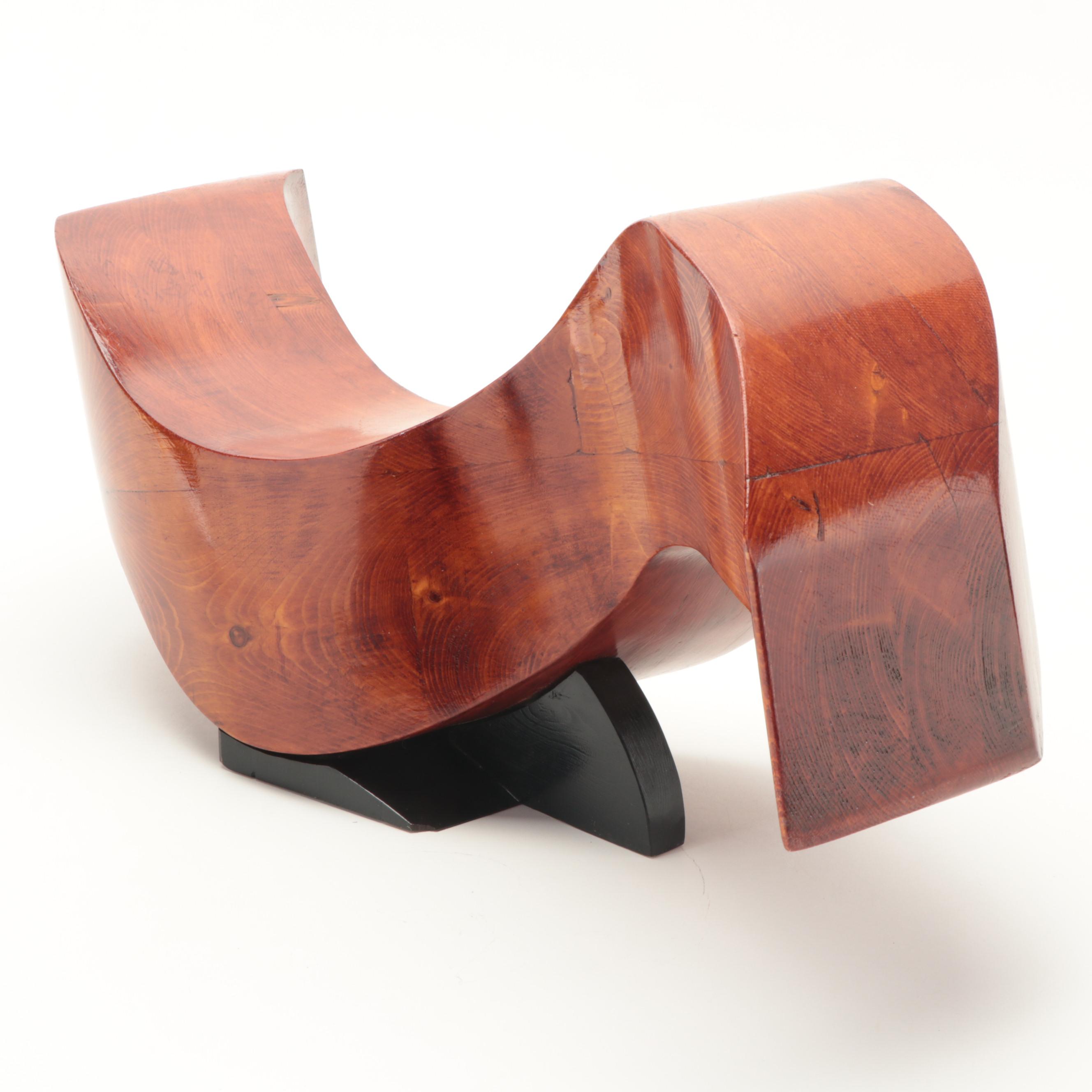 Free-Form Laminated Wood Sculpture