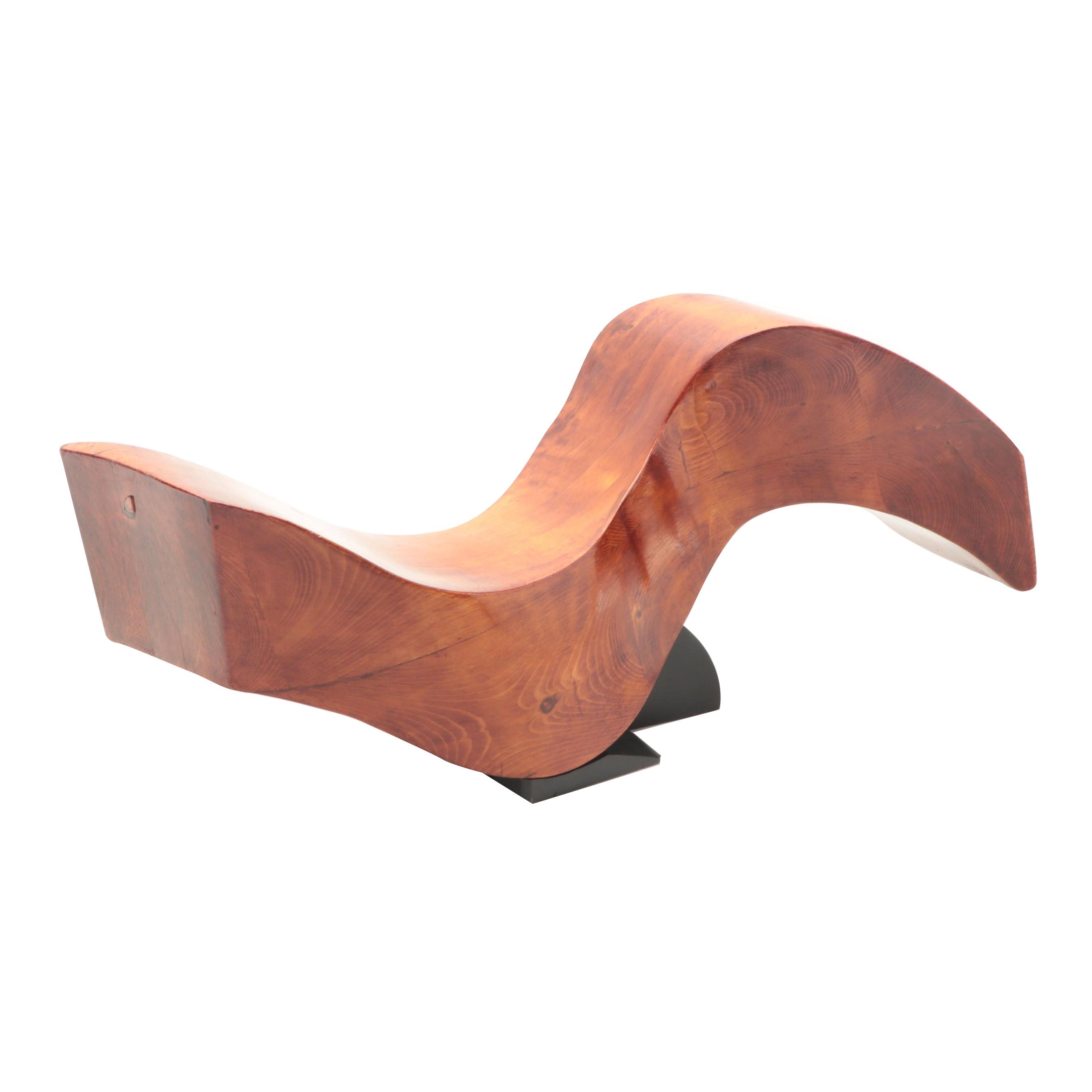 Free-Form Laminated Wood Sculpture