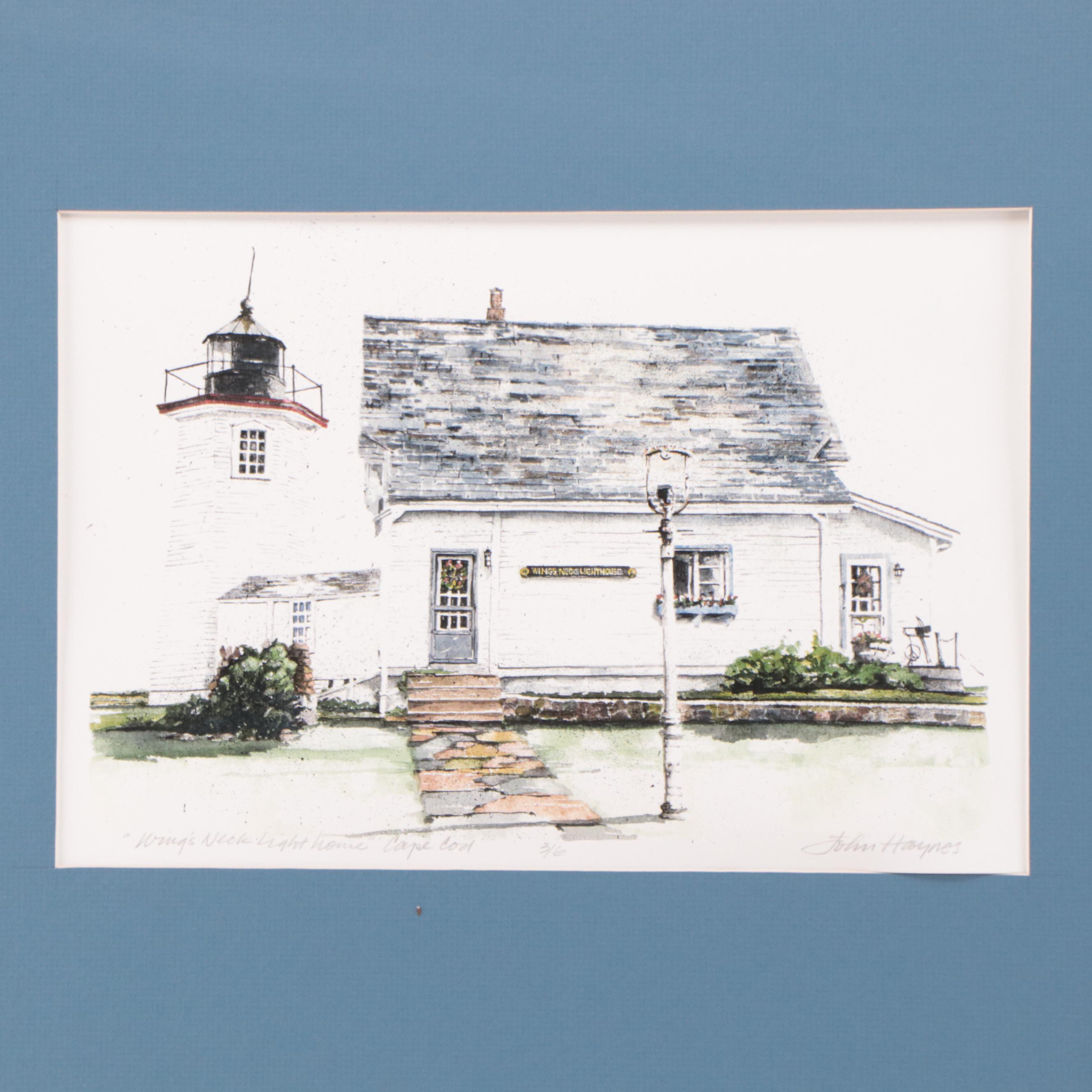 Joaquin Cabane Street Scene Lithograph and More