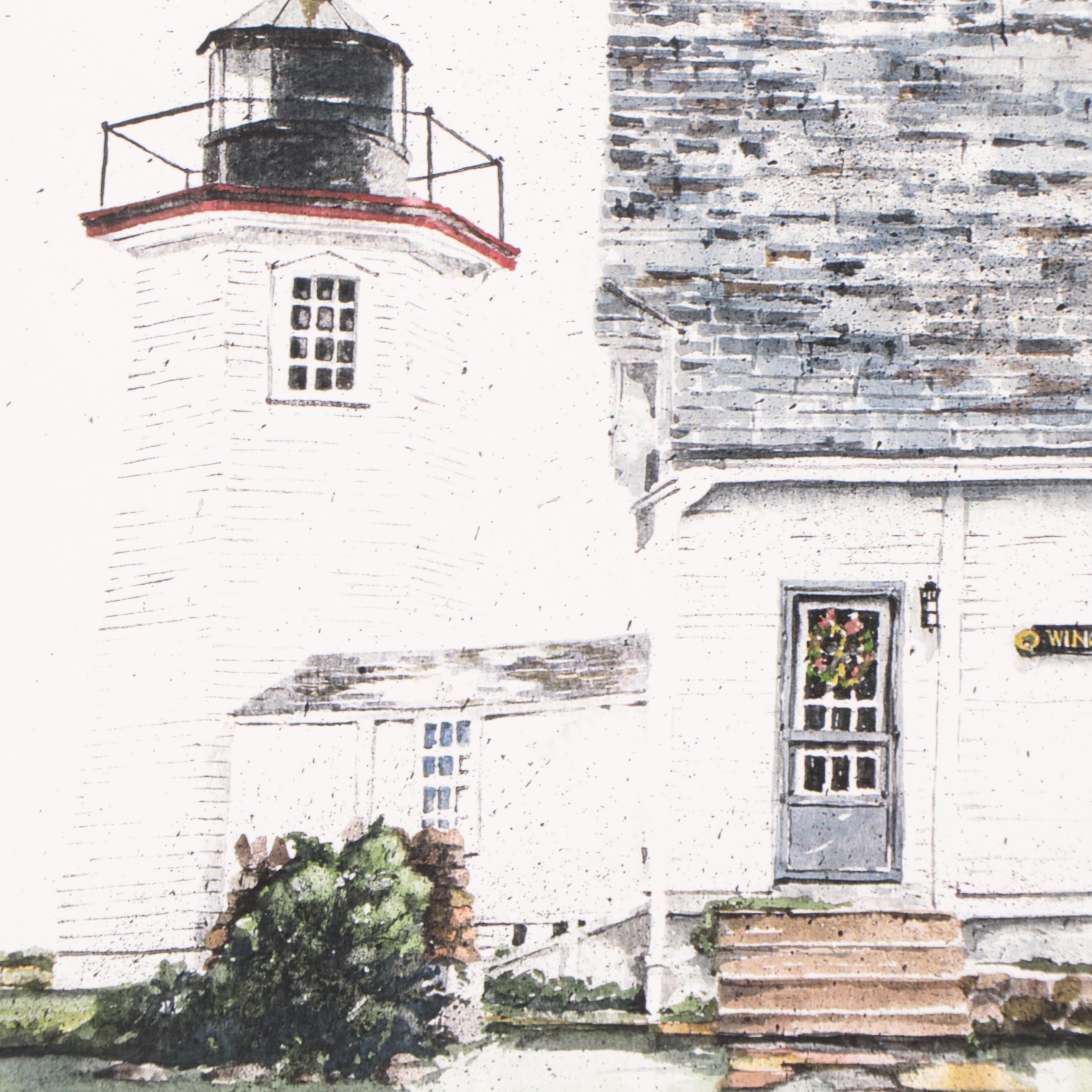 Joaquin Cabane Street Scene Lithograph and More