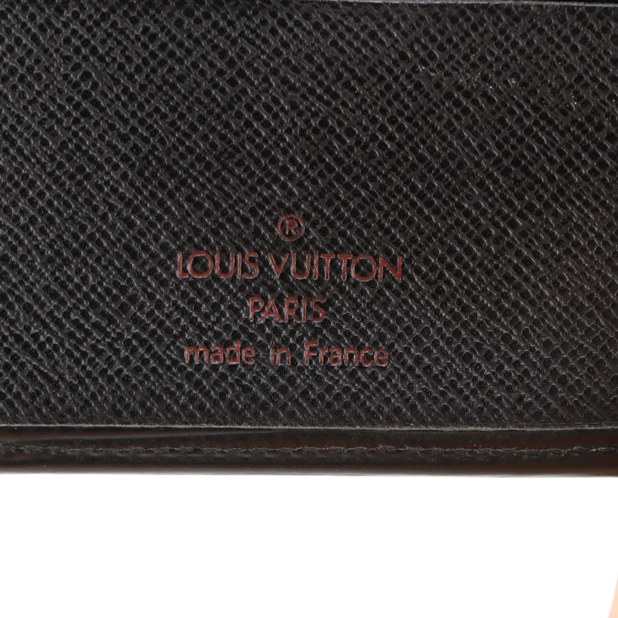 Louis Vuitton Bifold Wallet with Coin Compartment in Epi Leather