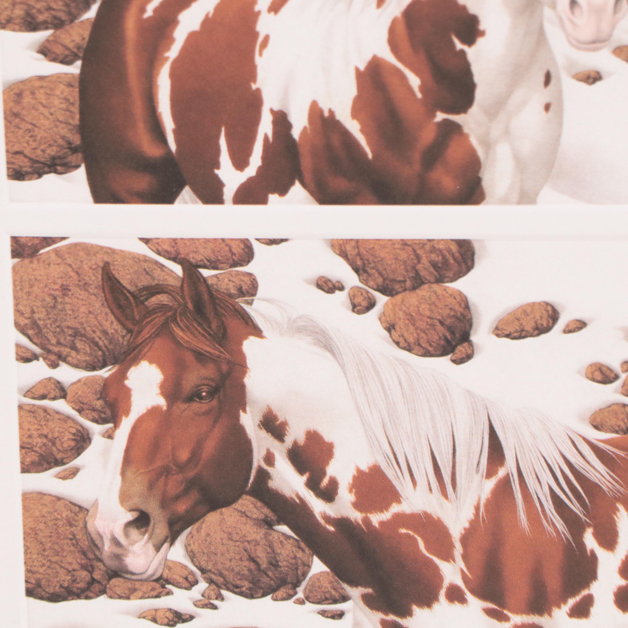 Bev Doolittle Offset Lithograph "Hide and Seek," 1990