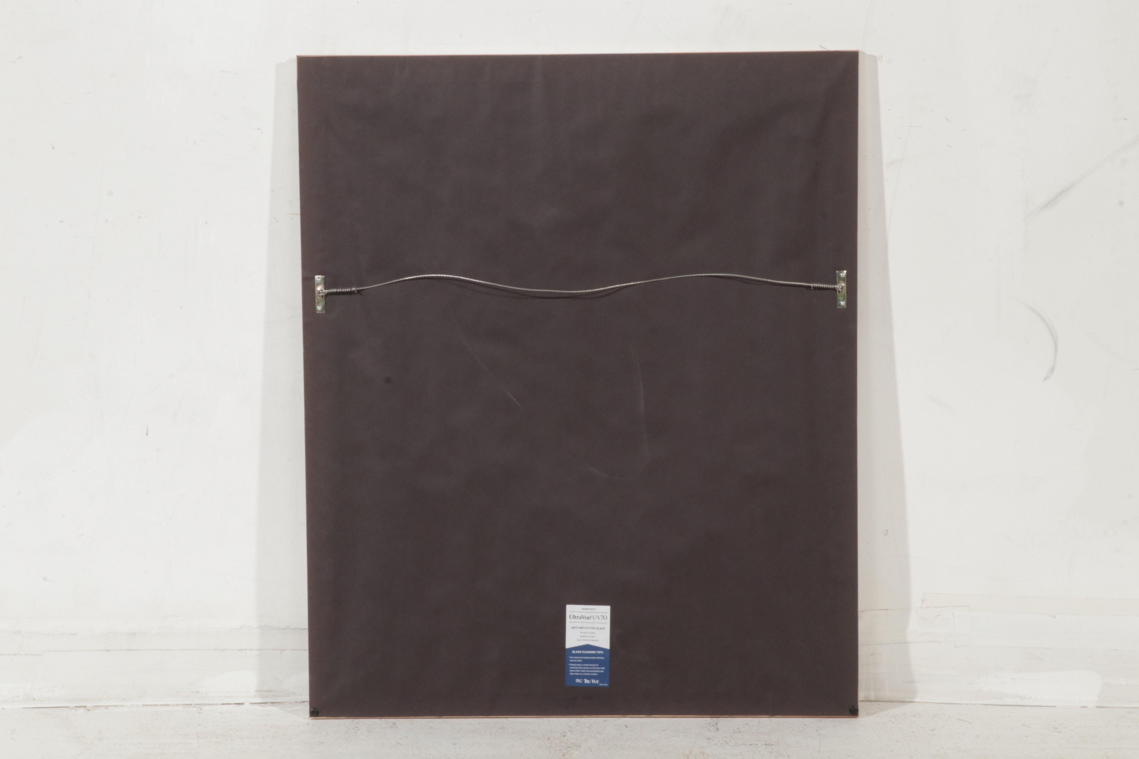 Edna Hibel Color Lithograph of Mother Holding Child, Circa 2000