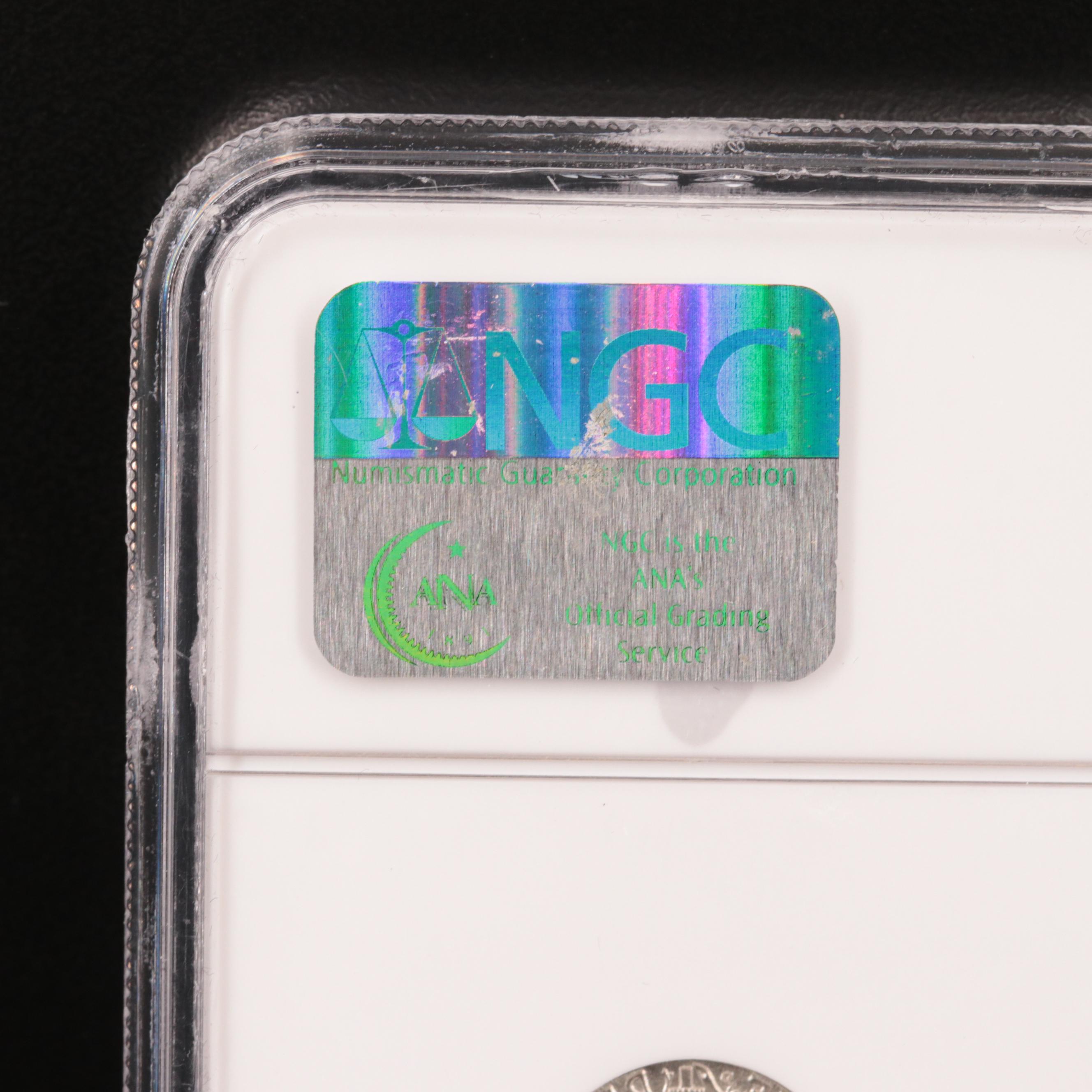 NGC Graded MS67 1944-D Mercury Silver Dime