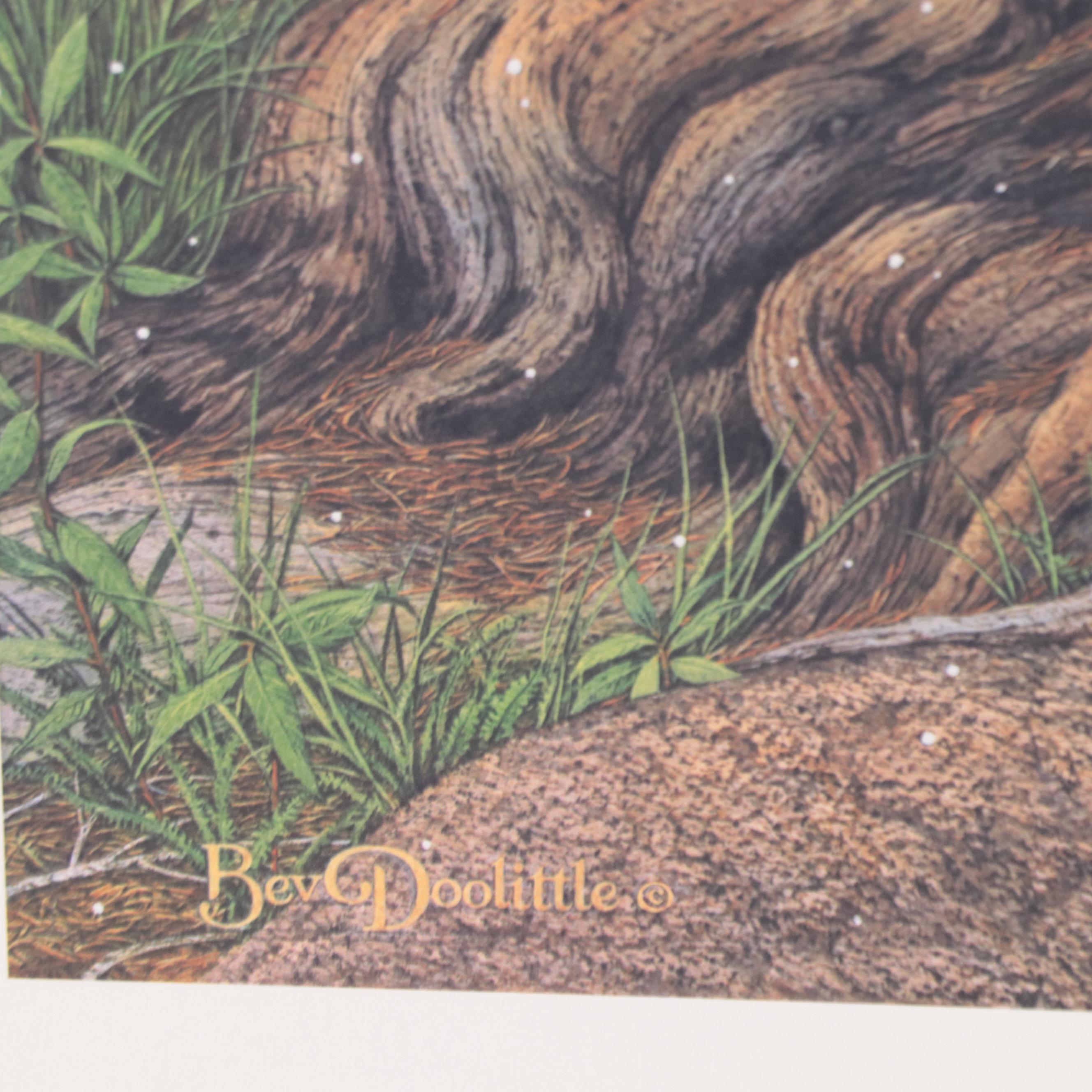 Bev Doolittle Offset Lithograph "Prayer for the Wild Things," 1993