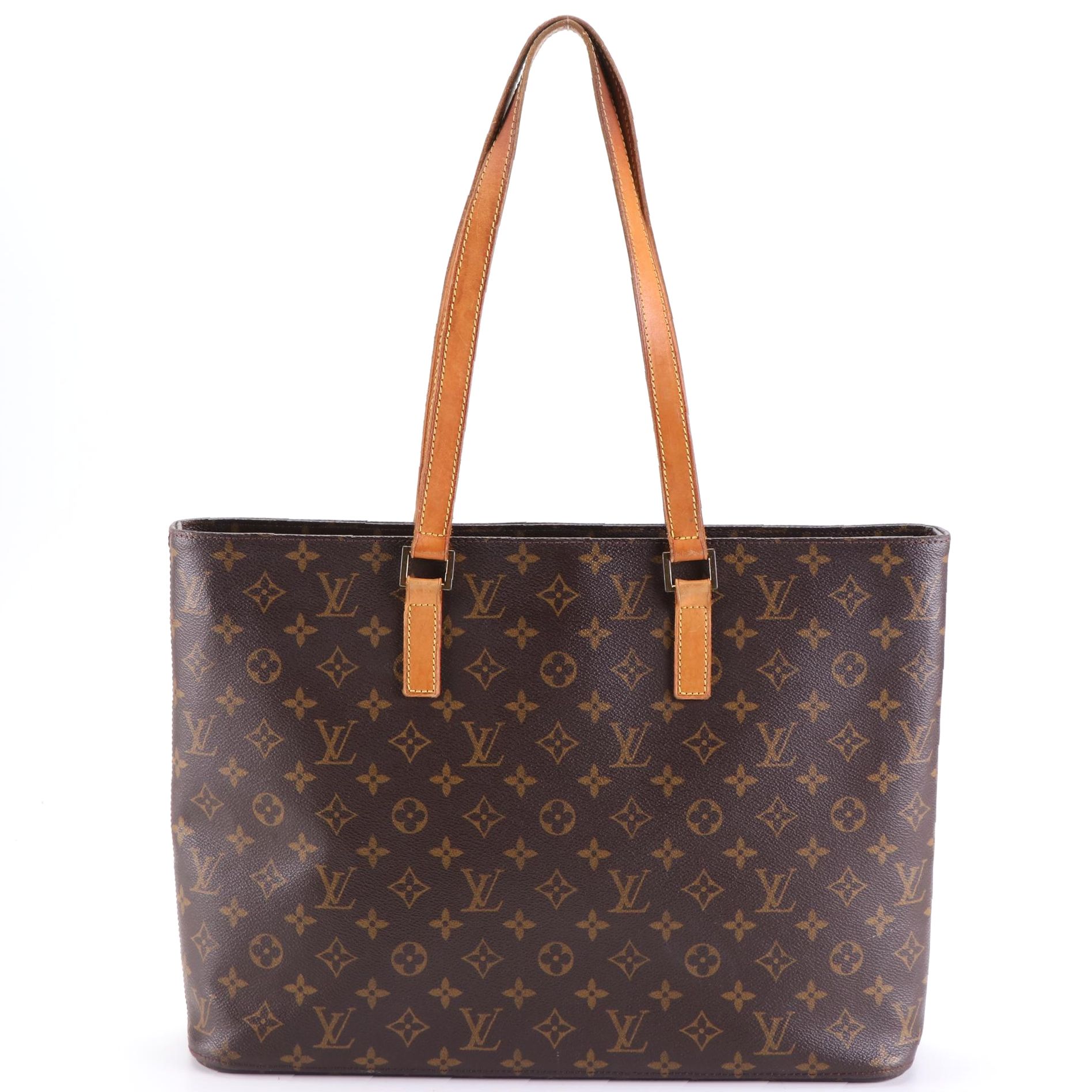 Louis Vuitton Luco Tote in Monogram Canvas and Vachetta Leather