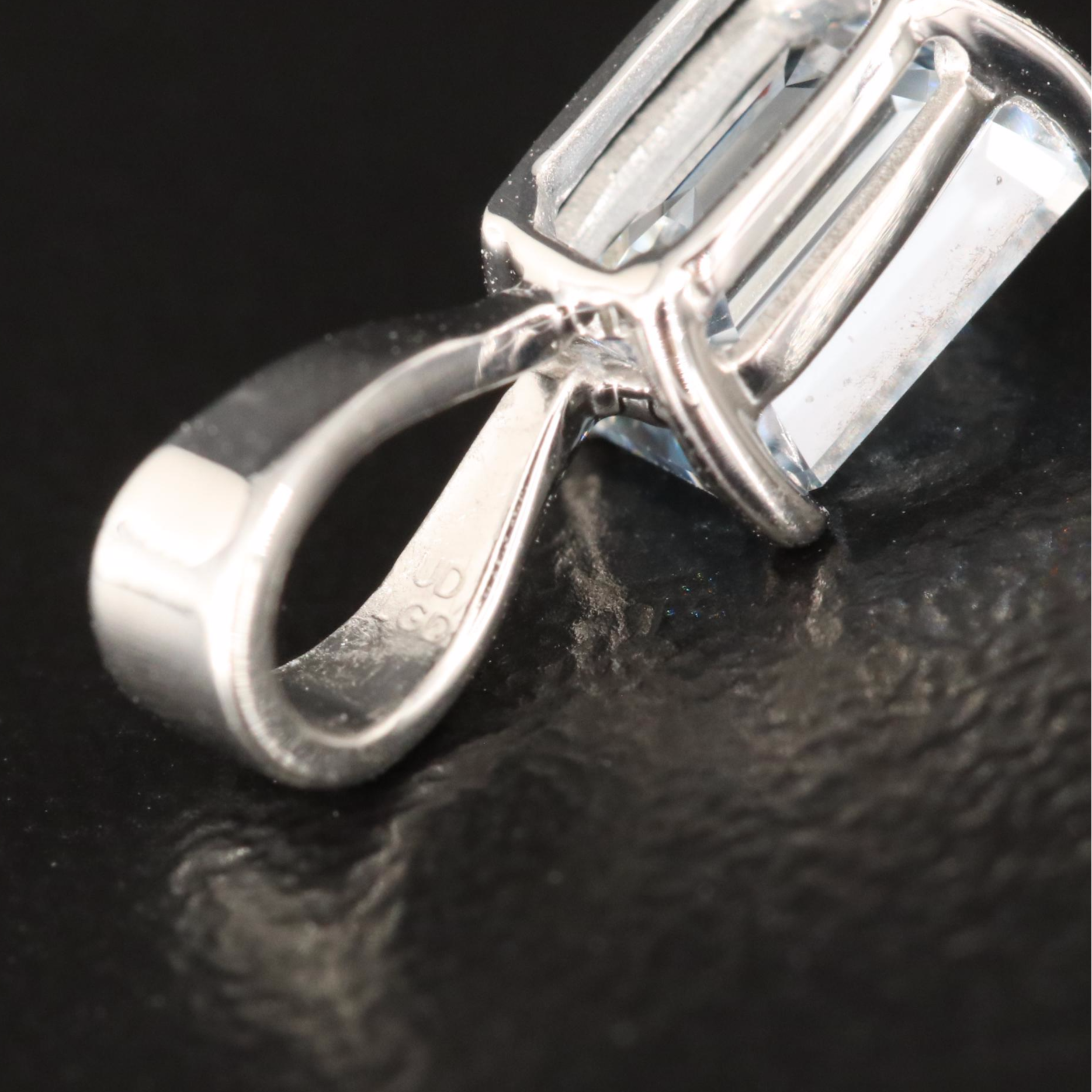 14K 0.60 CT Lab Grown Diamond Solitaire Pendant